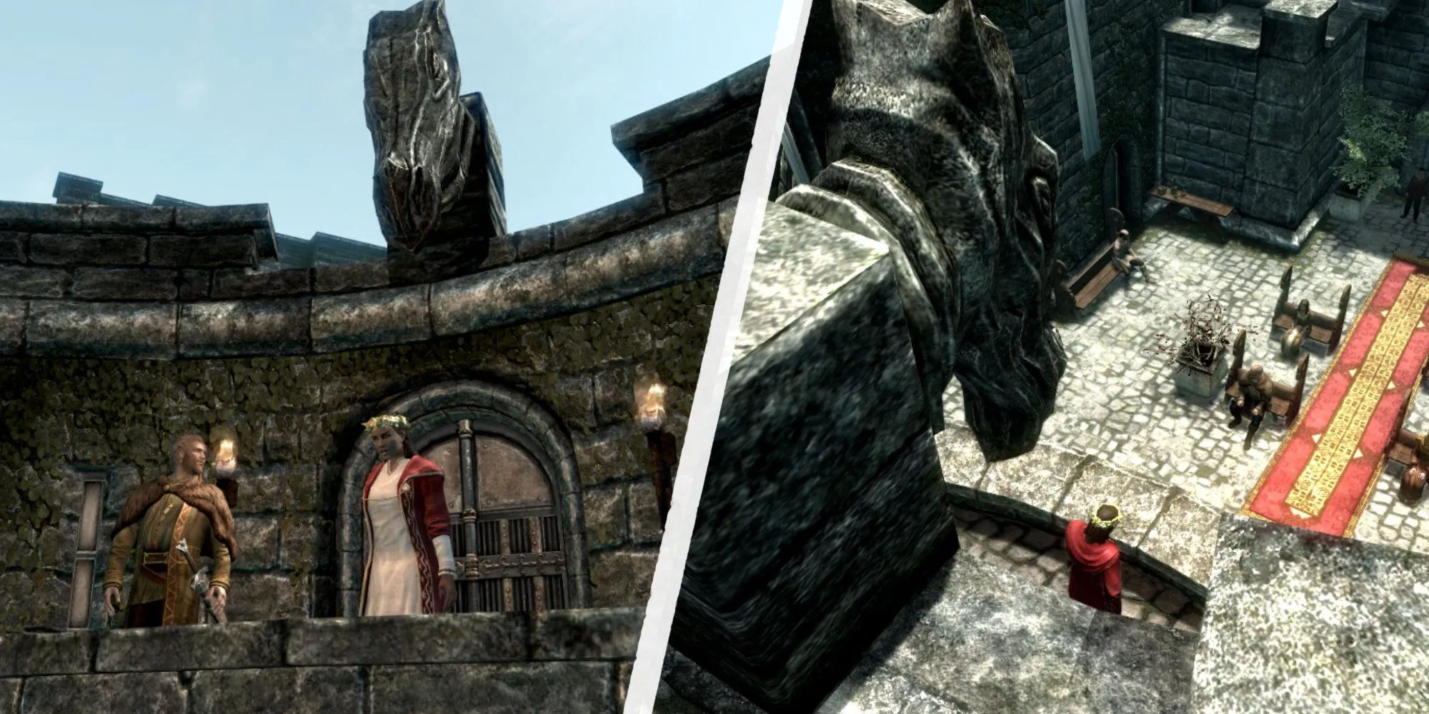 Ám sát Vittoria Vici bằng cách thả tượng gargoyle trong đám cưới ở Skyrim cho Hội Sát Thủ Hắc Ám