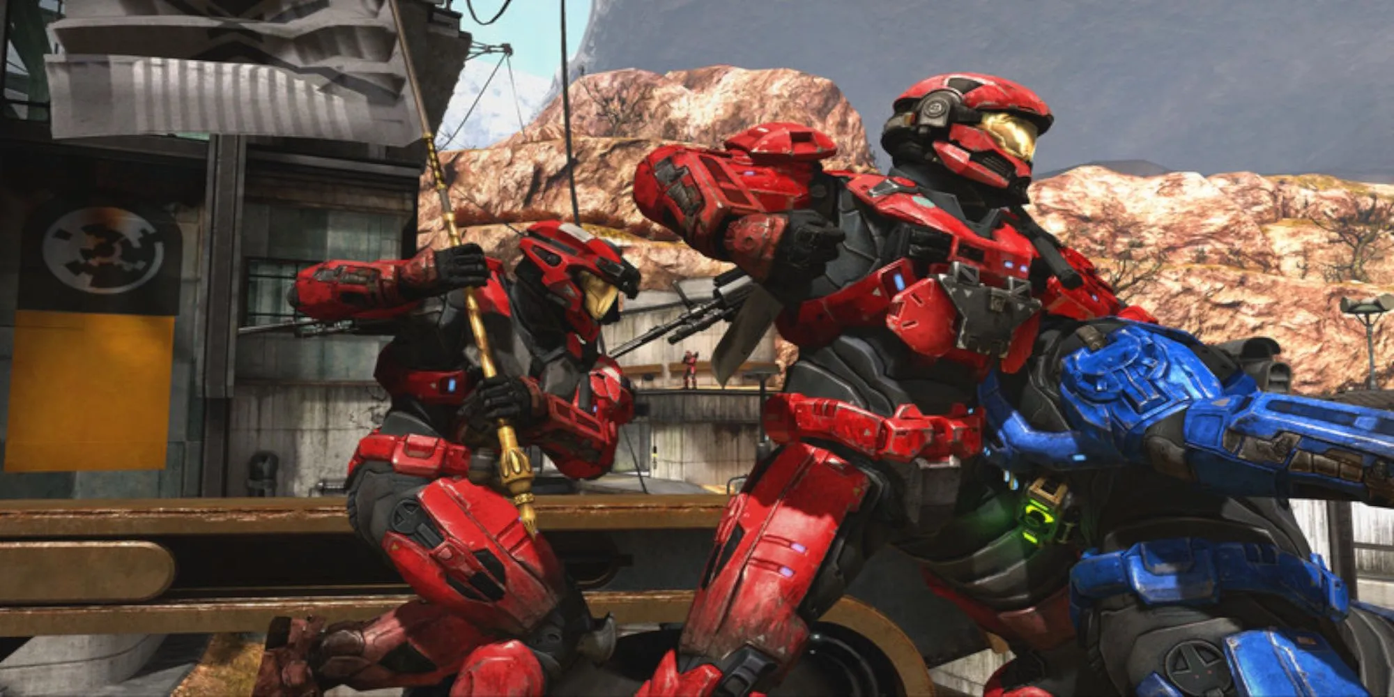 Ảnh bìa game Halo: The Master Chief Collection với hình ảnh Master Chief và các nhân vật khác
