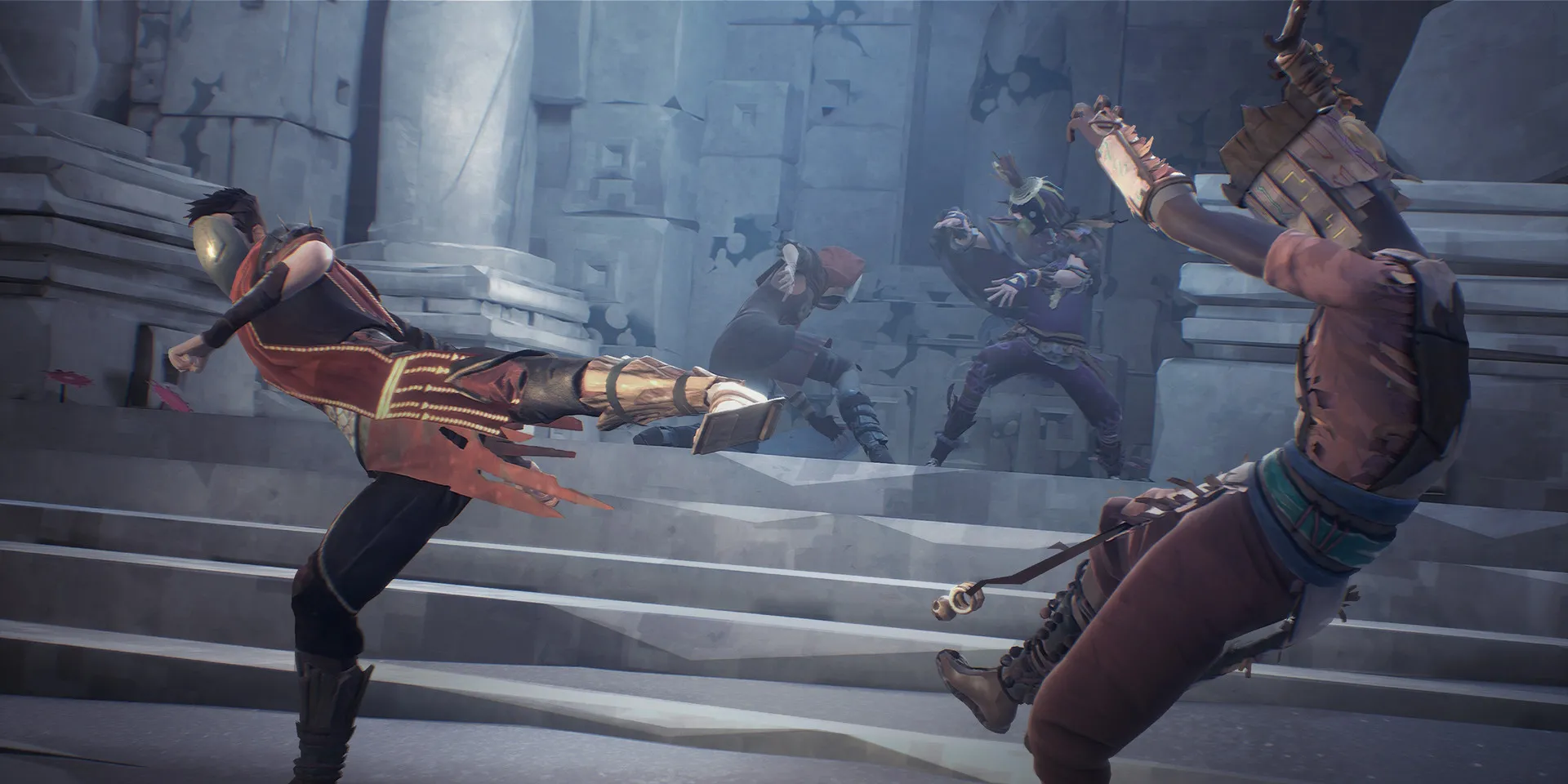 Ảnh gameplay của game đối kháng võ thuật Absolver