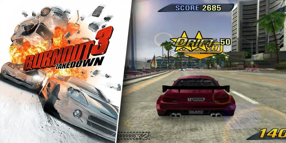 Burnut 3 Takedown - Game PS2 Hay Nhất Đã Trụ Vững Tốt Nhất