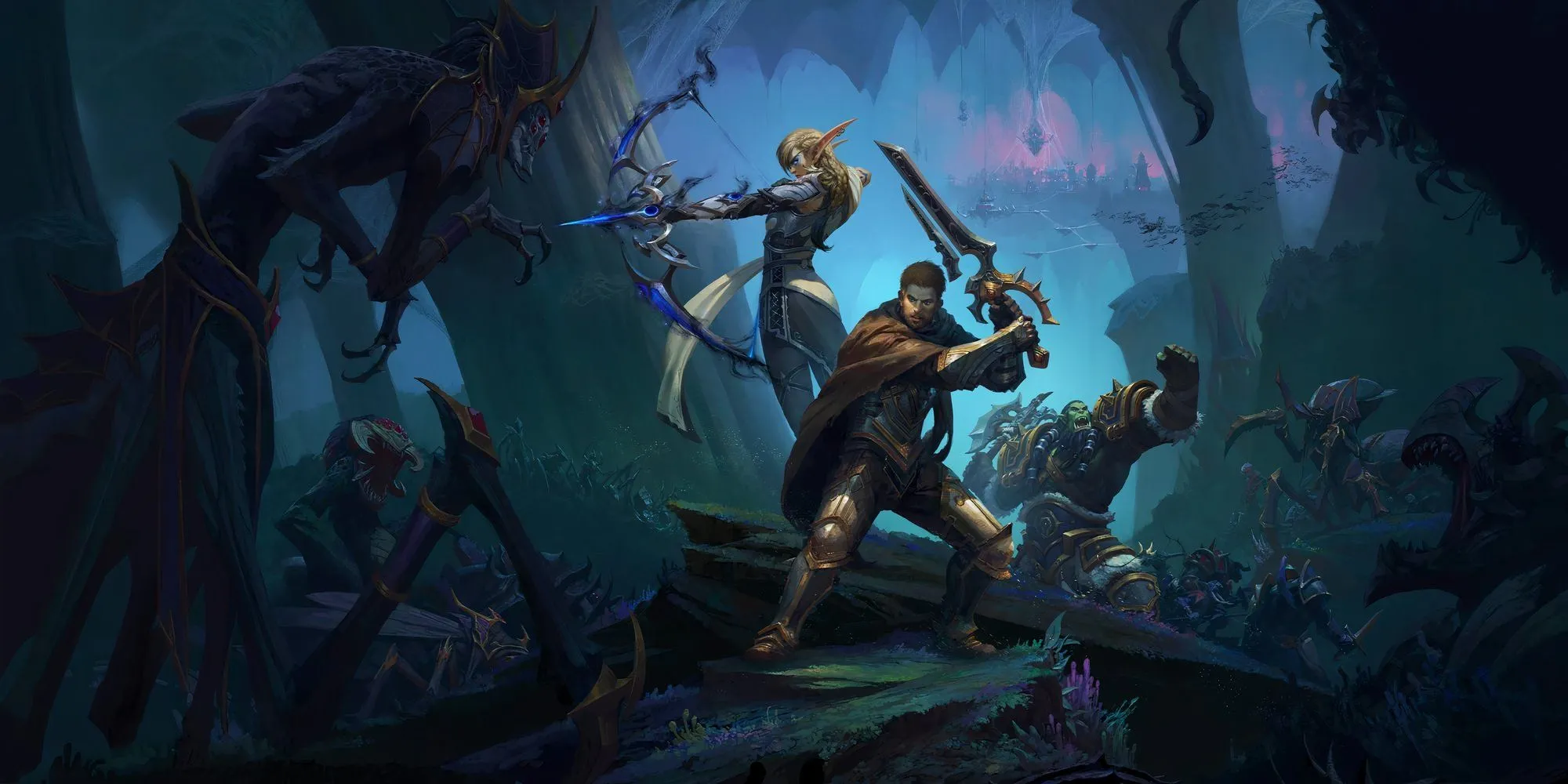 Các nhân vật kỳ ảo trong World of Warcraft The War Within chuẩn bị chiến đấu
