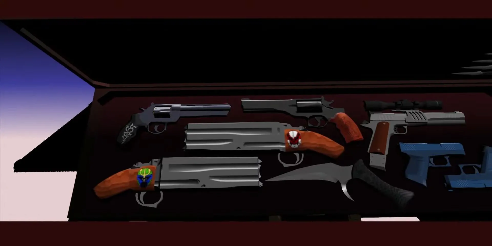 Dàn nhân cách sát thủ Smith Syndicate trong Killer7 với Garcian Smith ở vị trí trung tâm