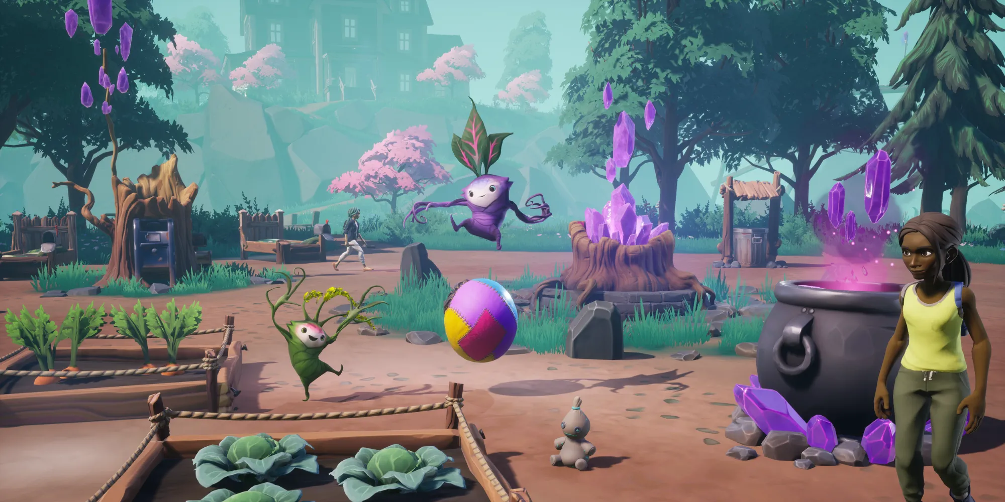 Drake Hollow - khu trại được xây dựng ấm cúng với các sinh vật Drake dễ thương trong game sinh tồn Drake Hollow