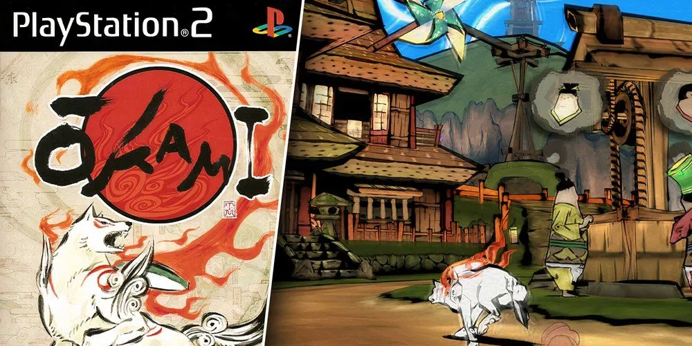Game Okami trên PlayStation 2 Đã Già Đi Một Cách Tuyệt Vời