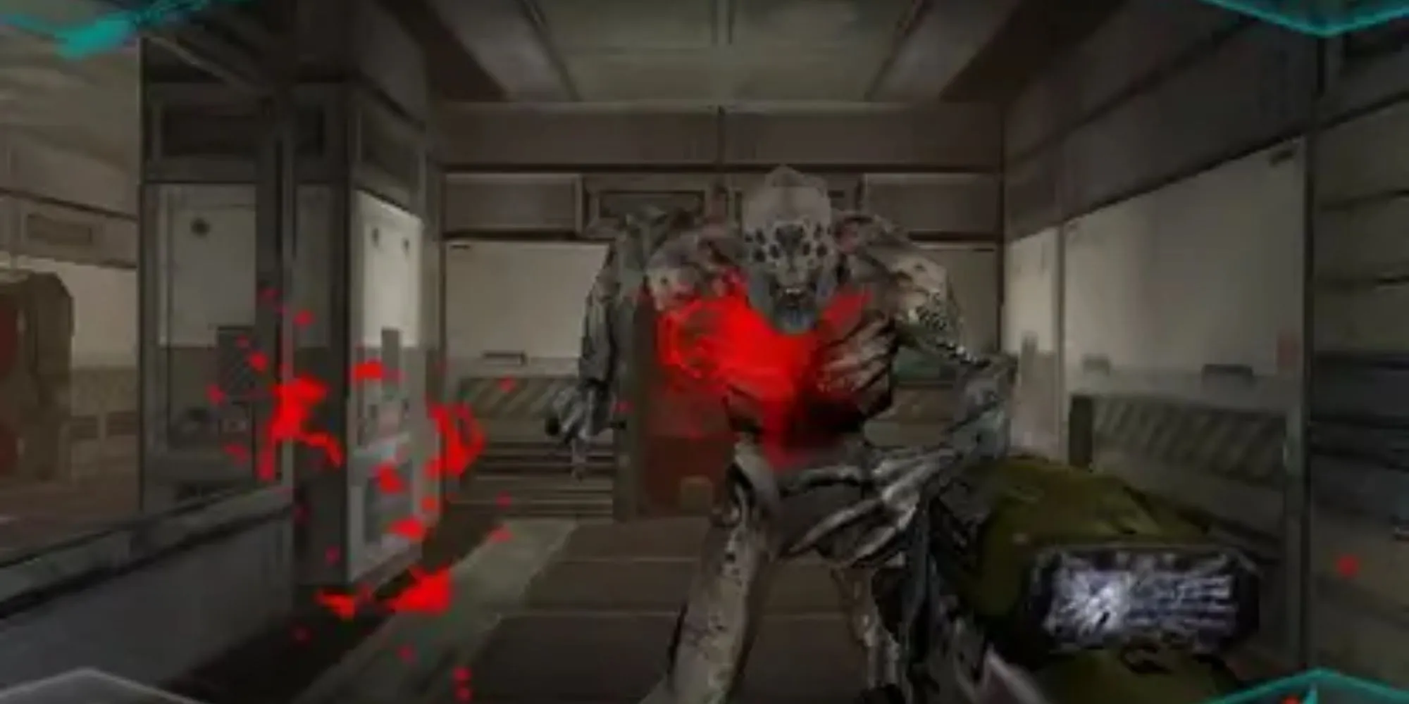 Gameplay Doom Resurrection trên điện thoại iPhone với đồ họa từ Doom 3