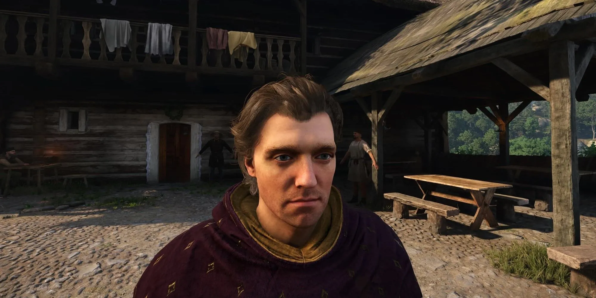 Giao diện tùy chỉnh kiểu tóc cho nhân vật Henry trong Kingdom Come Deliverance 2 với Henry Hair Customization Mod của DarkDevil428 trên Nexus Mods