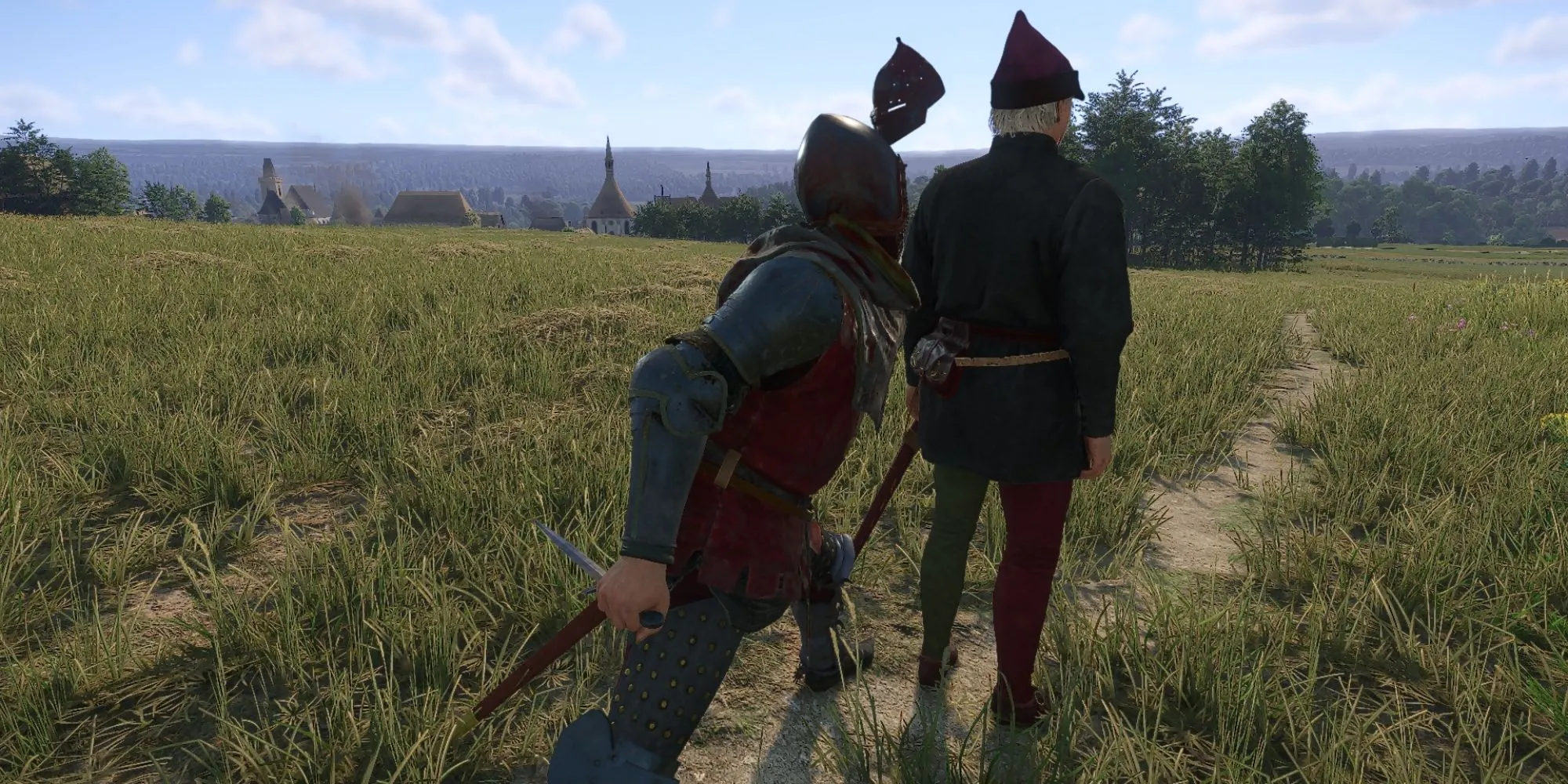Henry sử dụng Dao Găm để ám sát lén lút kẻ thù trong Kingdom Come Deliverance 2
