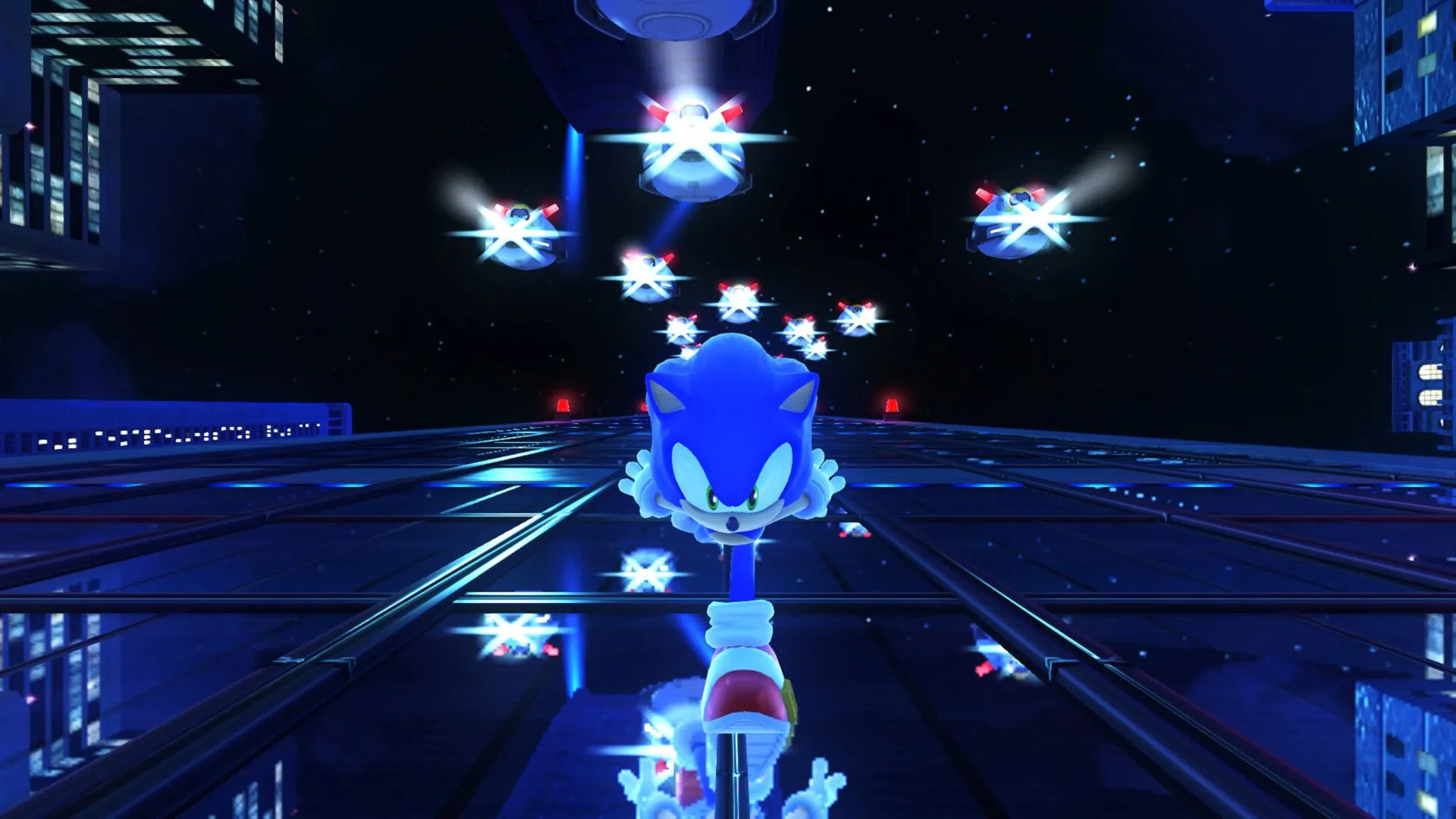 Hình ảnh Sonic và Shadow trong tựa game Sonic X Shadow Generations, một trong những thương hiệu chủ lực của SEGA