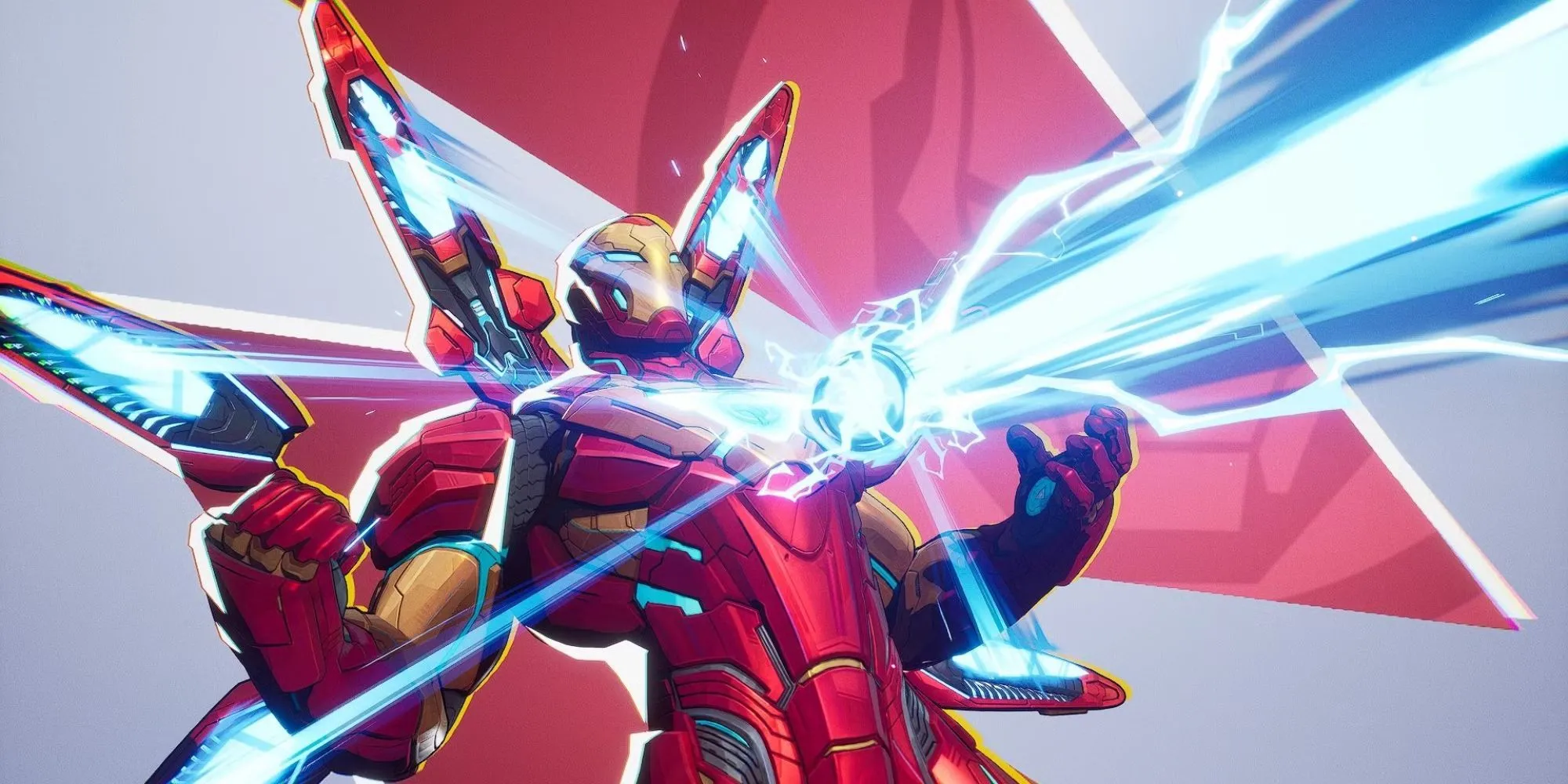 Iron Man tấn công The Thing từ trên không trong Marvel Rivals