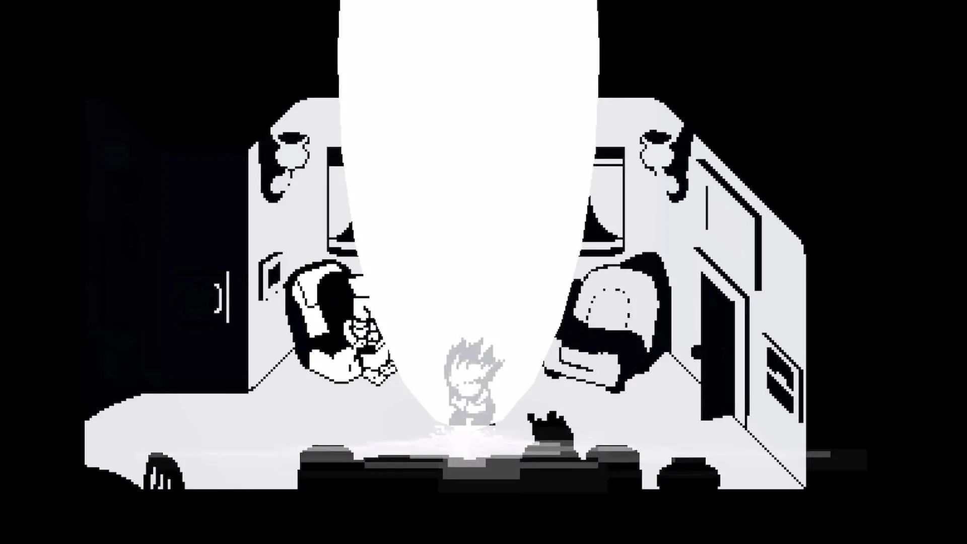 Kris tạo ra một Suối Nguồn Bóng Tối ở cuối Deltarune Chapter 2