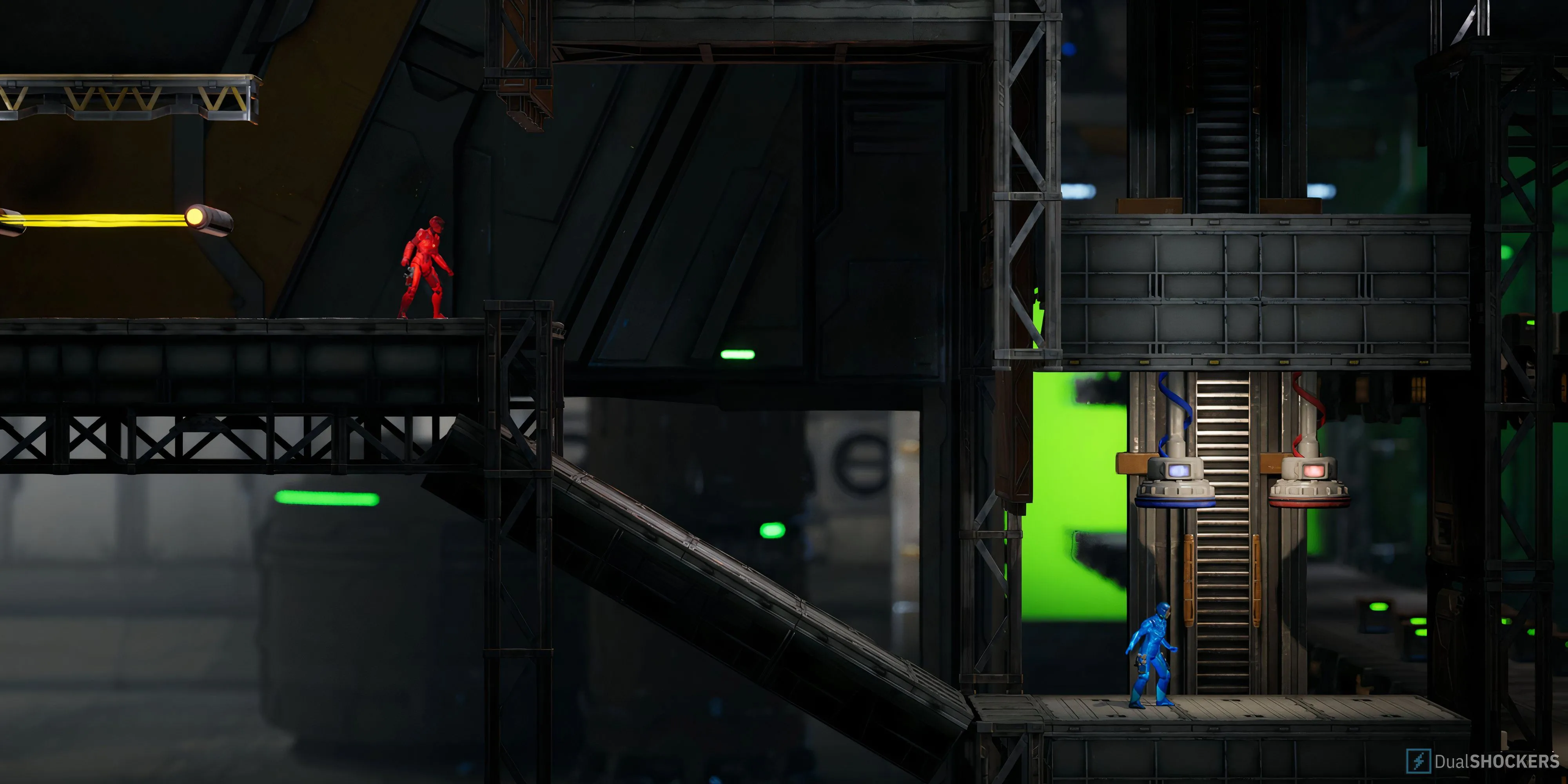 Màn chơi side-scrolling trong Split Fiction lấy cảm hứng từ Metroid với Mio và Zoe