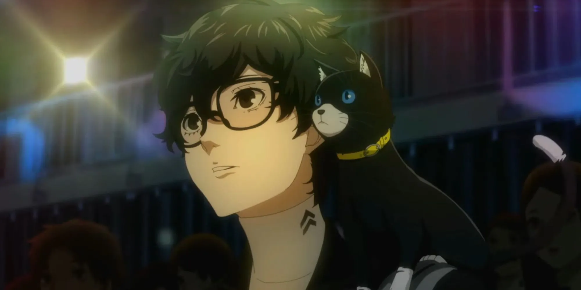 Một cảnh cắt cảnh anime trong Persona 5