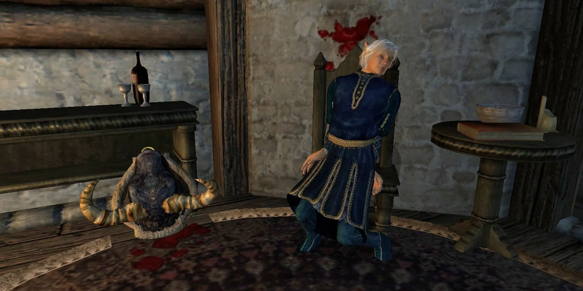 Một NPC vô tội bị sát hại trong Oblivion - điều kiện gia nhập Hội Sát Thủ Hắc Ám