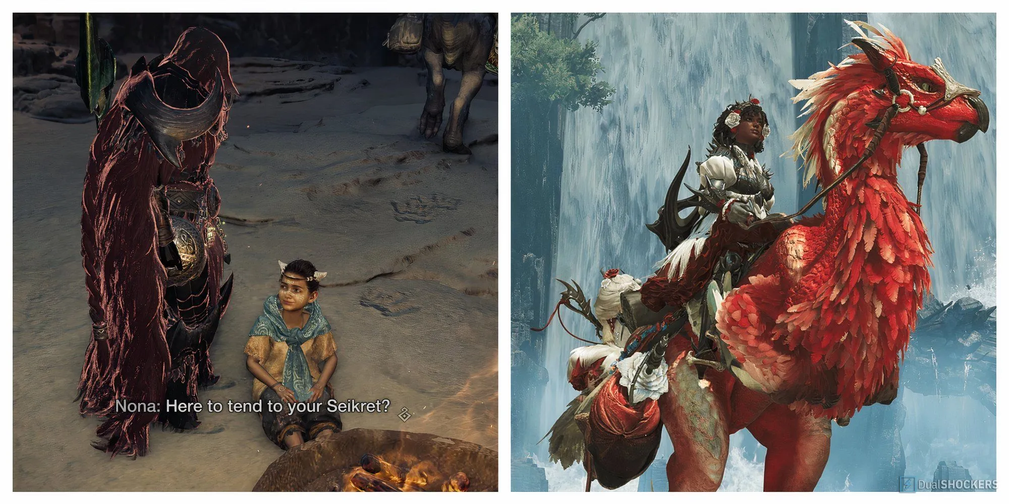 Người chơi tùy chỉnh Seikret trong Monster Hunter Wilds