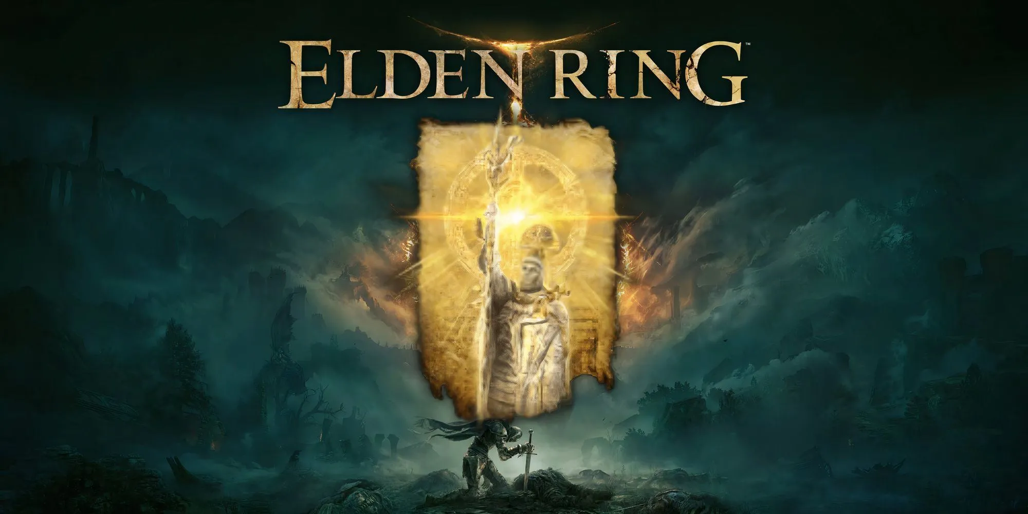 Nhân vật Elden Ring sử dụng Golden Vow tạo hào quang vàng tăng sức mạnh