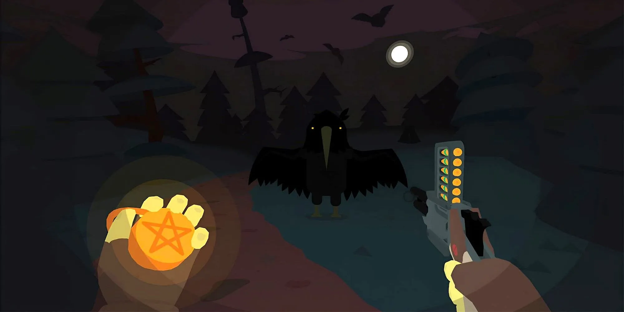 Nhân vật Raven trong game SULFUR với phong cách đồ họa độc đáo