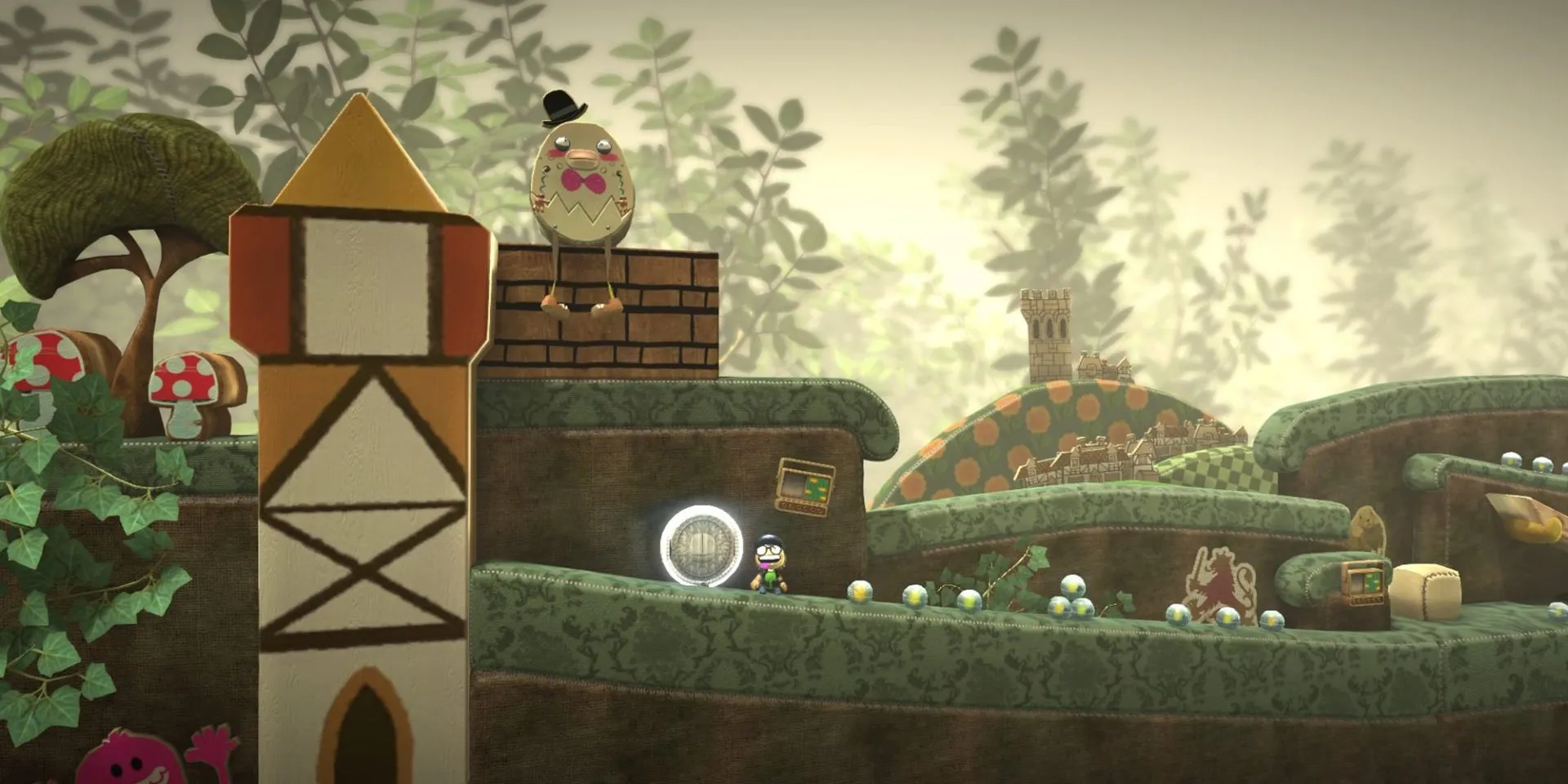 Nhân vật Sackboy trong LittleBigPlanet với biểu cảm ngộ nghĩnh