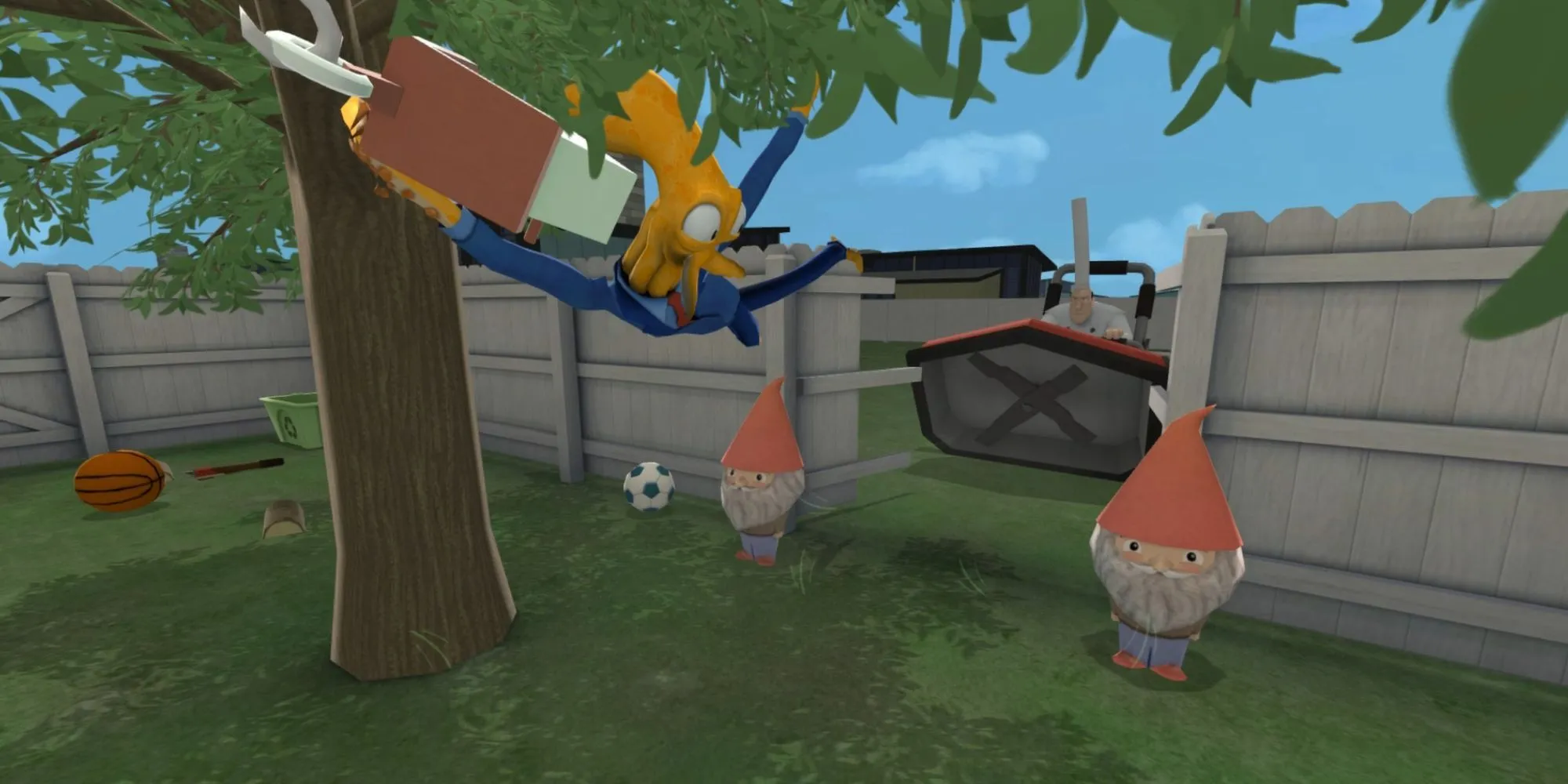 Octodad Dadliest Catch - Octodad, một chú bạch tuộc cải trang, bị đầu bếp truy đuổi trong siêu thị