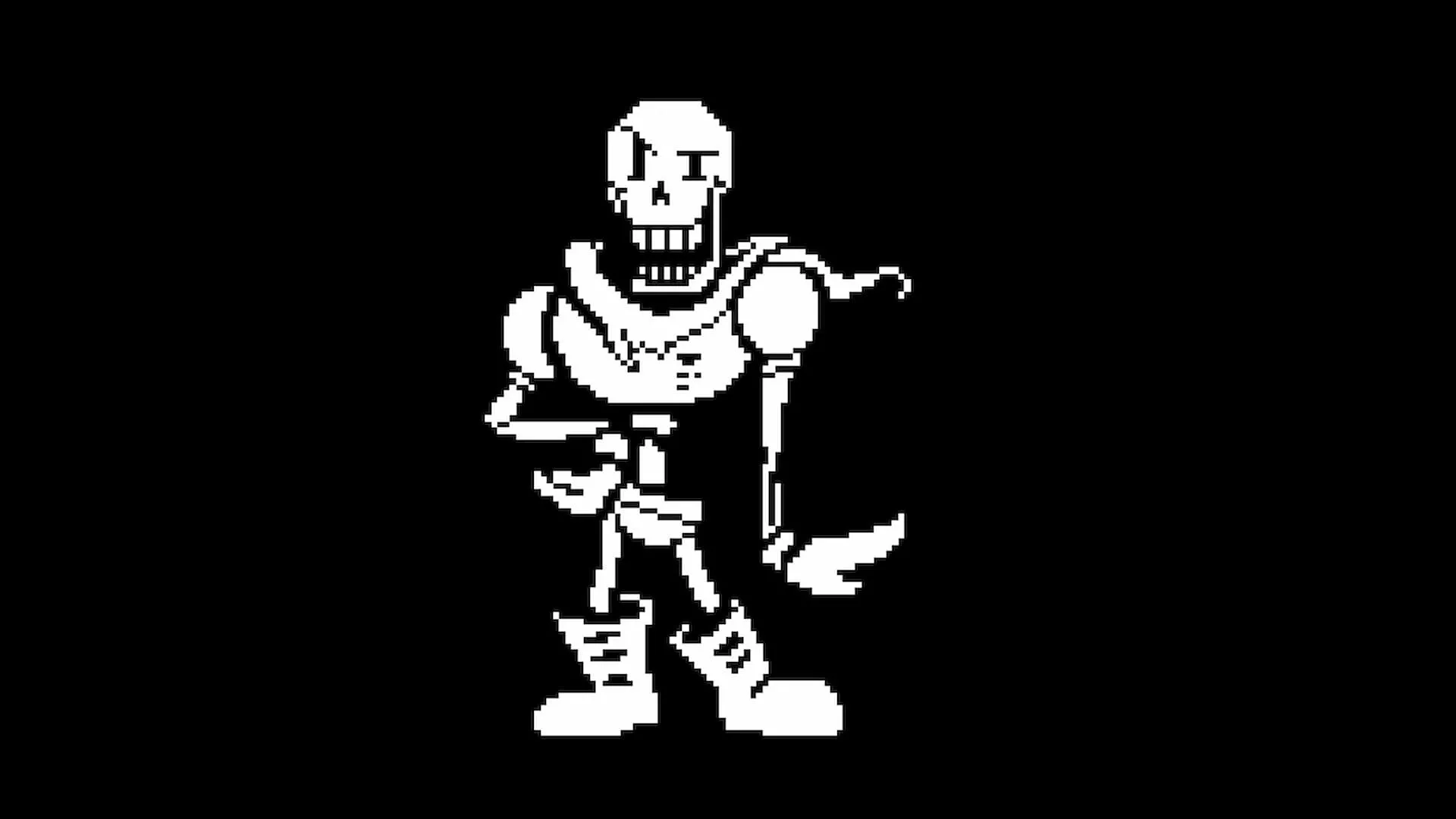 Papyrus trong trận đấu trùm ở Undertale