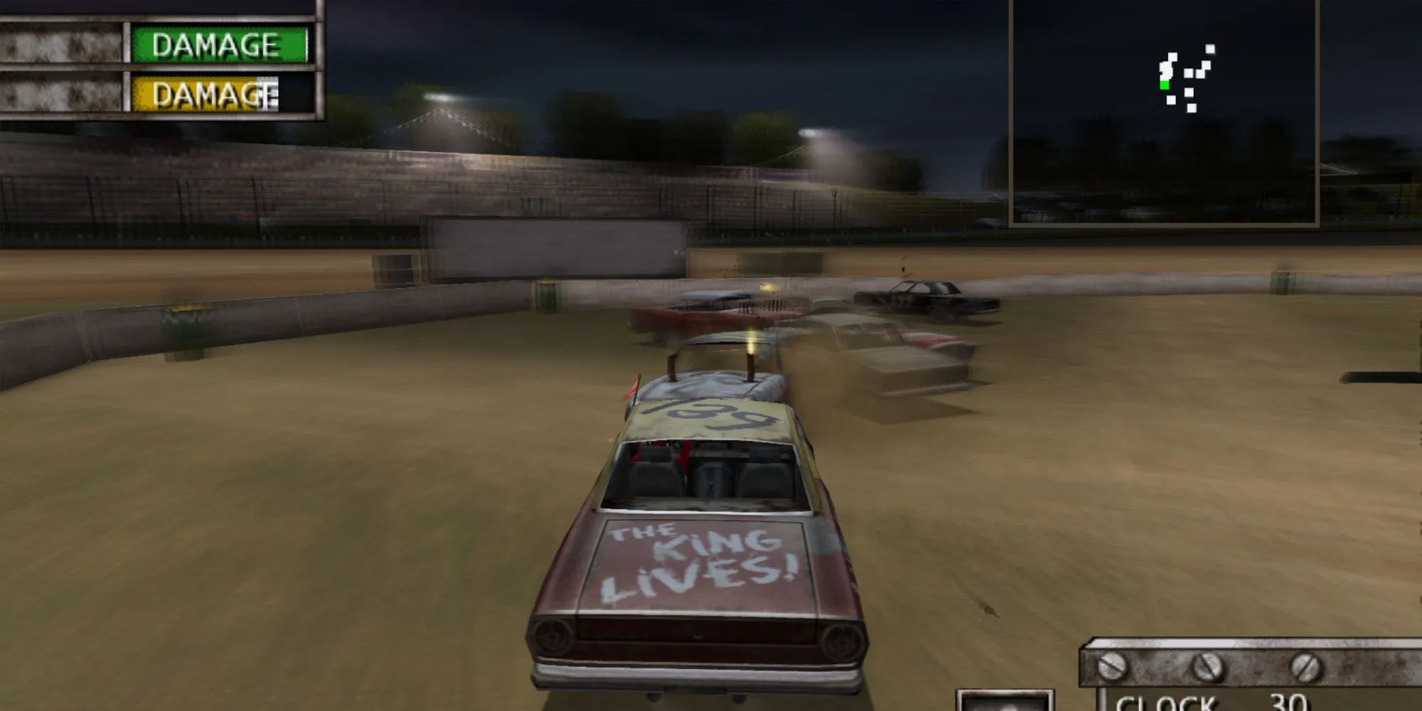 Pha rượt đuổi và va chạm kịch tính trong game Test Drive Eve of Destruction