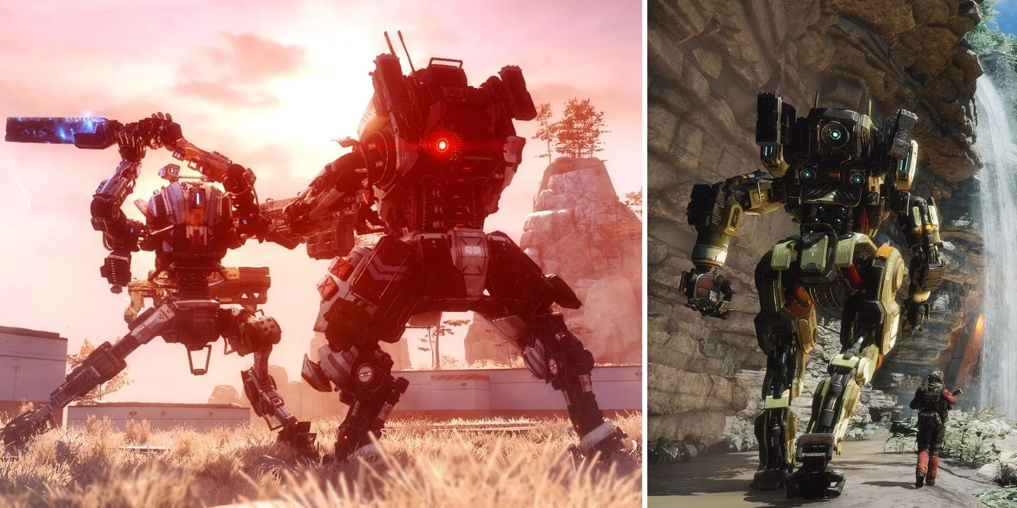 Poster nghệ thuật của game Titanfall 2