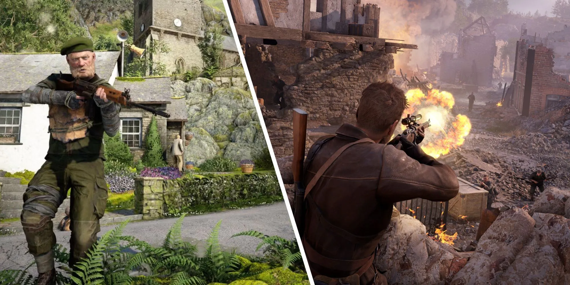 So sánh giữa Atomfall và Sniper Elite về cơ chế gameplay và bối cảnh