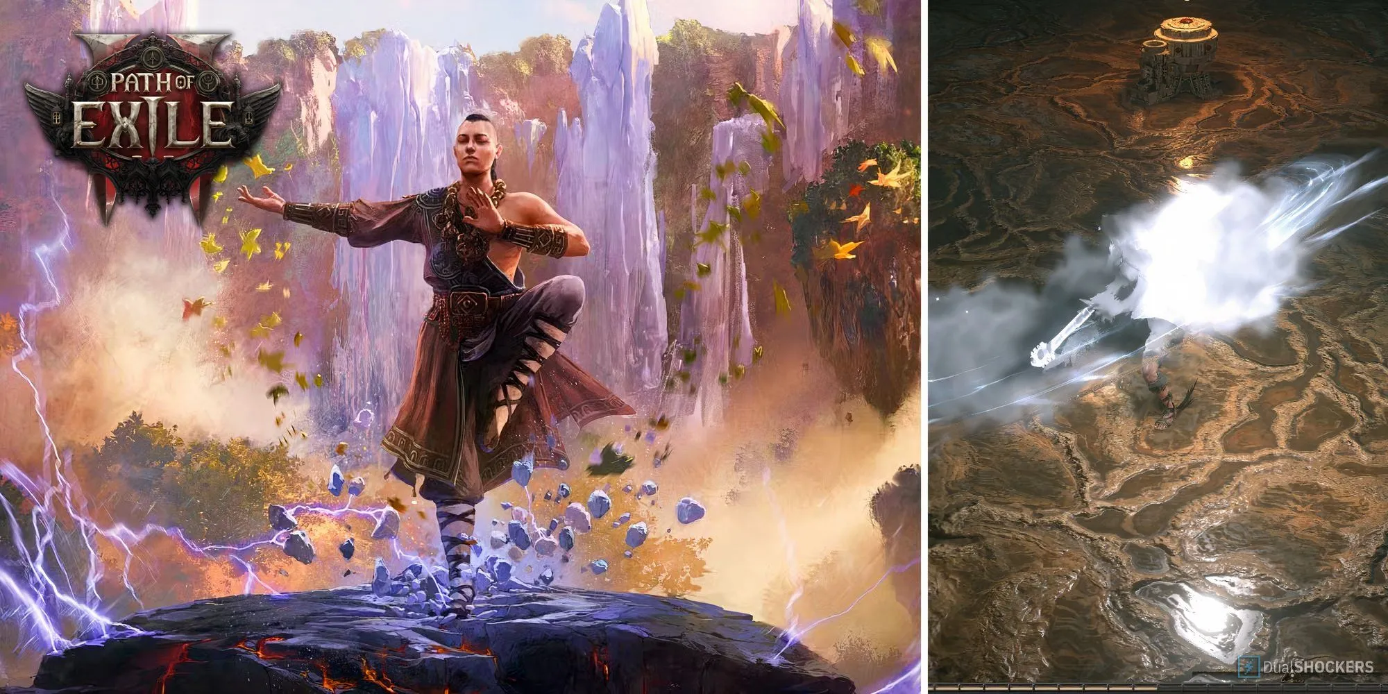 Tu sĩ Monk trong Path of Exile II thể hiện sự nhanh nhẹn và mạnh mẽ