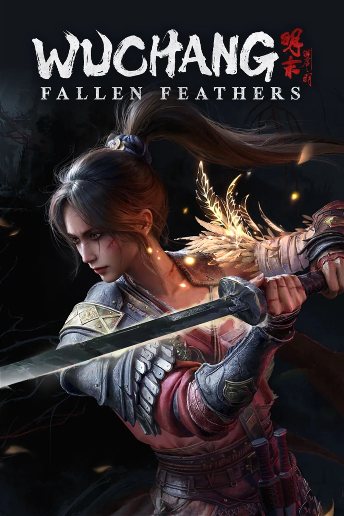 Ảnh bìa chính thức của Wuchang Fallen Feathers, thể hiện phong cách Soulslike Trung Hoa