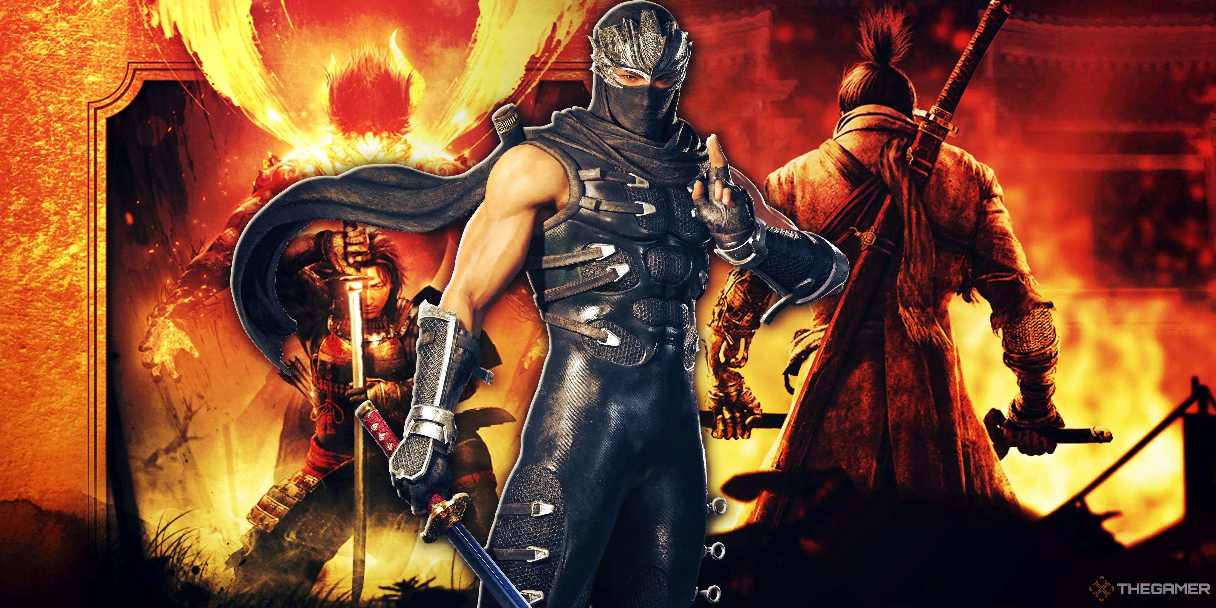 Bộ ba game hành động Nioh 2, Ninja Gaiden 2 và Sekiro Shadows Die Twice nổi tiếng về độ khó.
