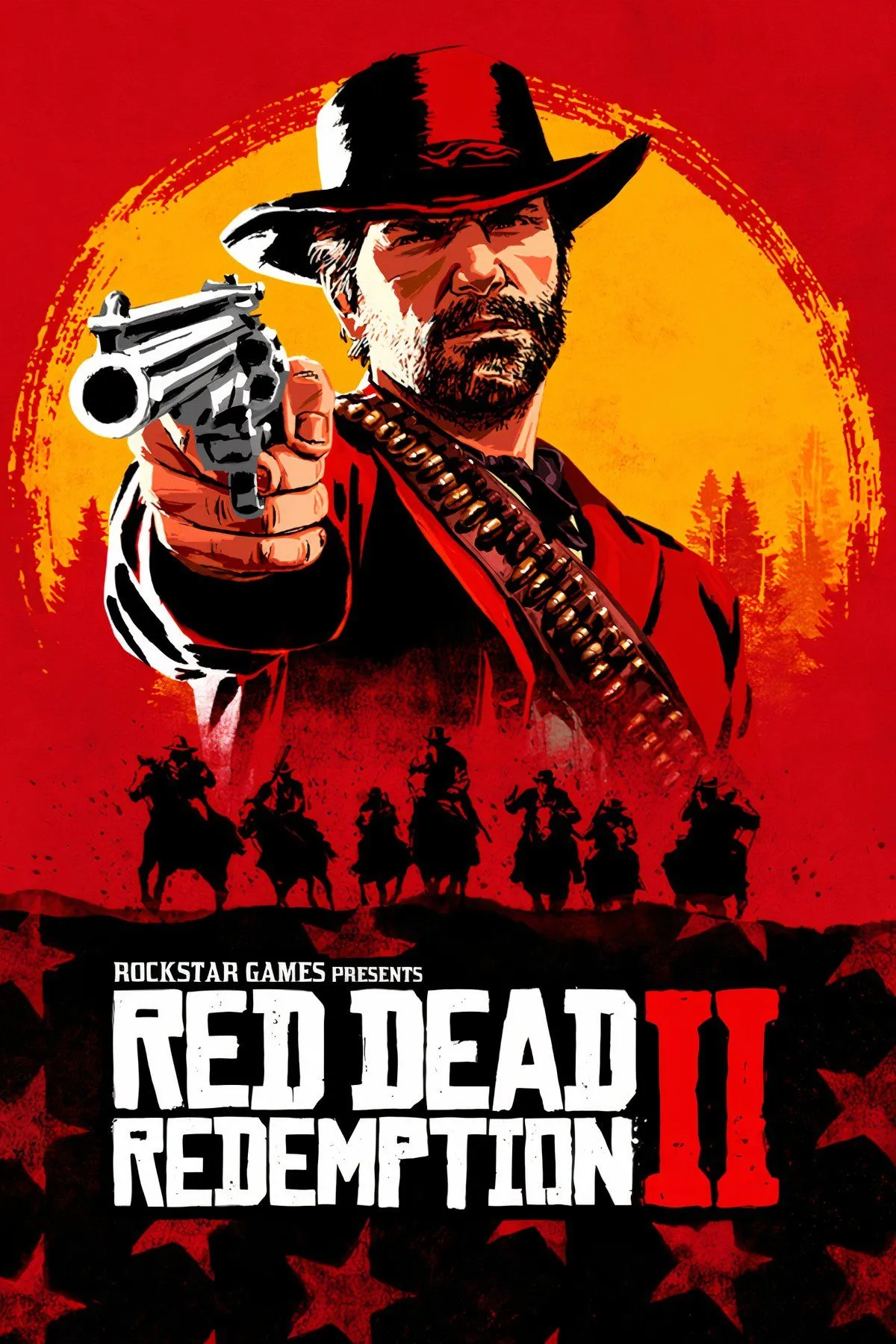 Hình ảnh đại diện của Red Dead Redemption 2, khắc họa cao bồi Arthur Morgan trong bối cảnh miền Viễn Tây