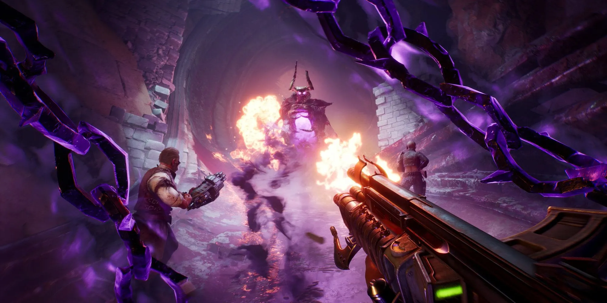 Hình ảnh một loại quái vật hoặc kẻ thù trong gameplay của Painkiller reboot