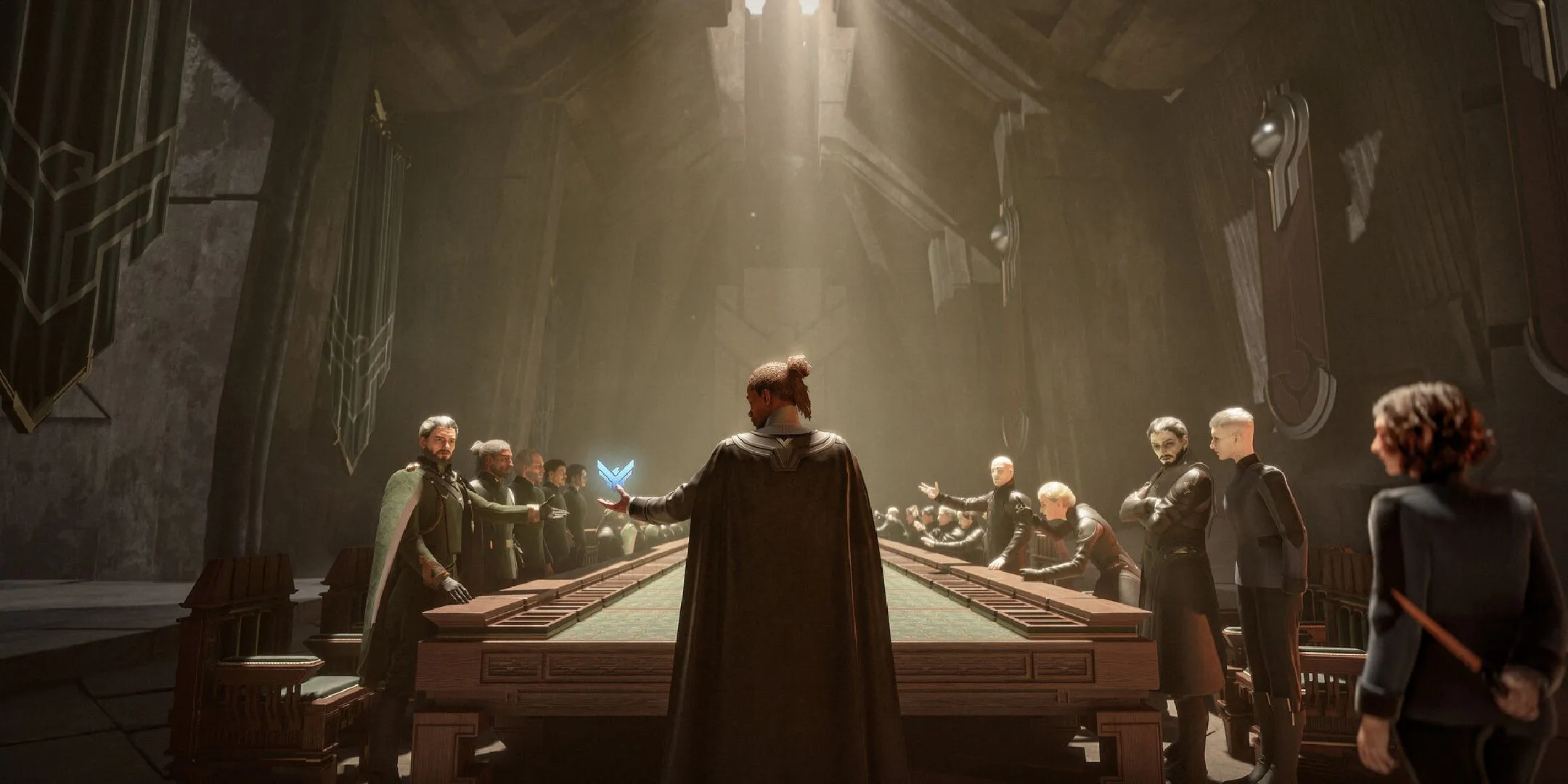 Hình ảnh quảng bá cho game Dune: Awakening, thể hiện quy mô và không khí của vũ trụ Dune.