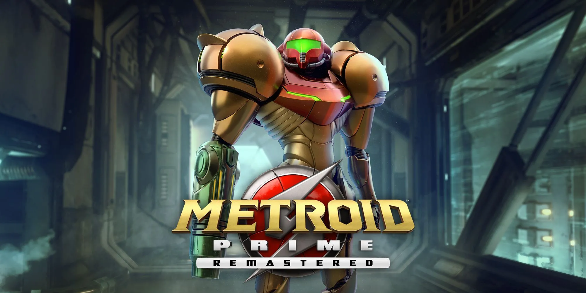 Hình ảnh quảng bá Metroid Prime Remastered, làm nổi bật nhân vật Samus Aran trong bối cảnh huyền bí.