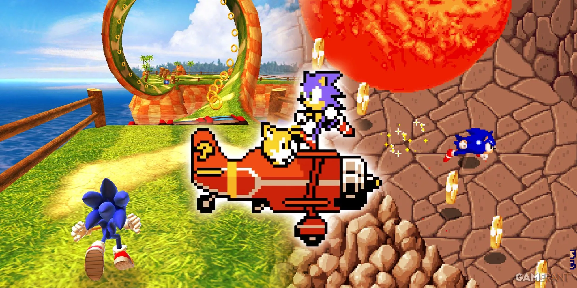 Hình ảnh tổng hợp các tựa game Sonic The Hedgehog ít được biết đến