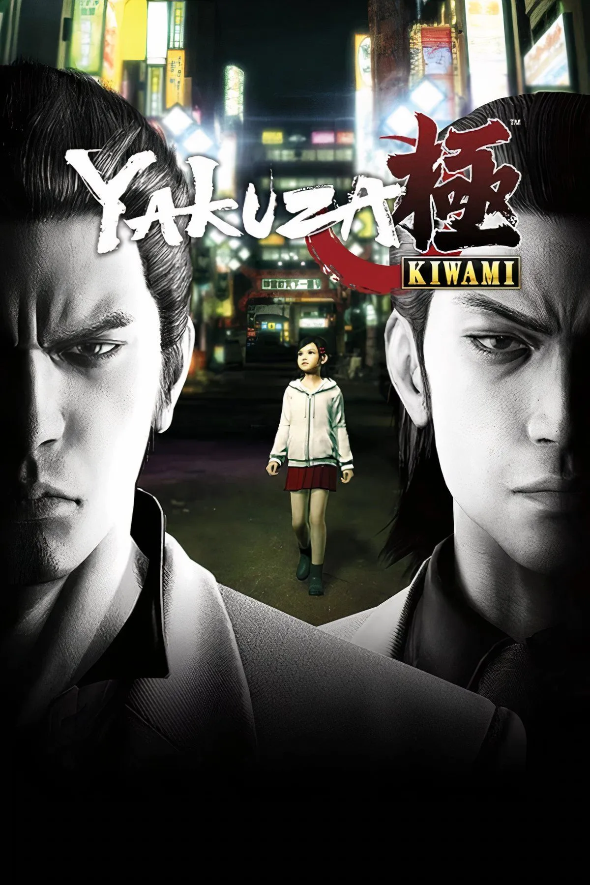 Kiryu Kazuma đối mặt với Goro Majima trong Yakuza Kiwami, làm nổi bật tính cách mới và sự hiện diện của Majima trong bản làm lại.