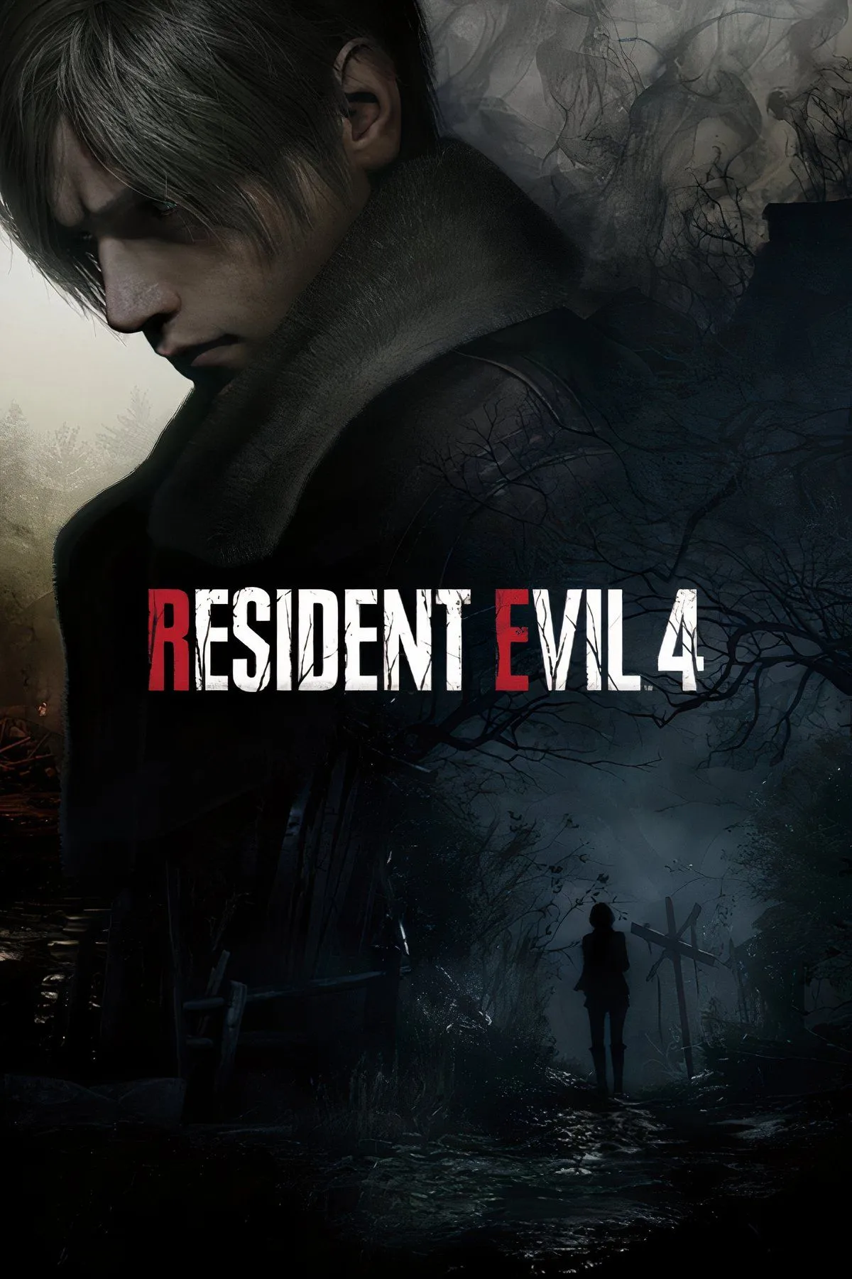 Leon S. Kennedy trong Resident Evil 4 Remake chiến đấu với quái vật, nổi bật không khí kinh dị được tăng cường và đồ họa cải tiến.
