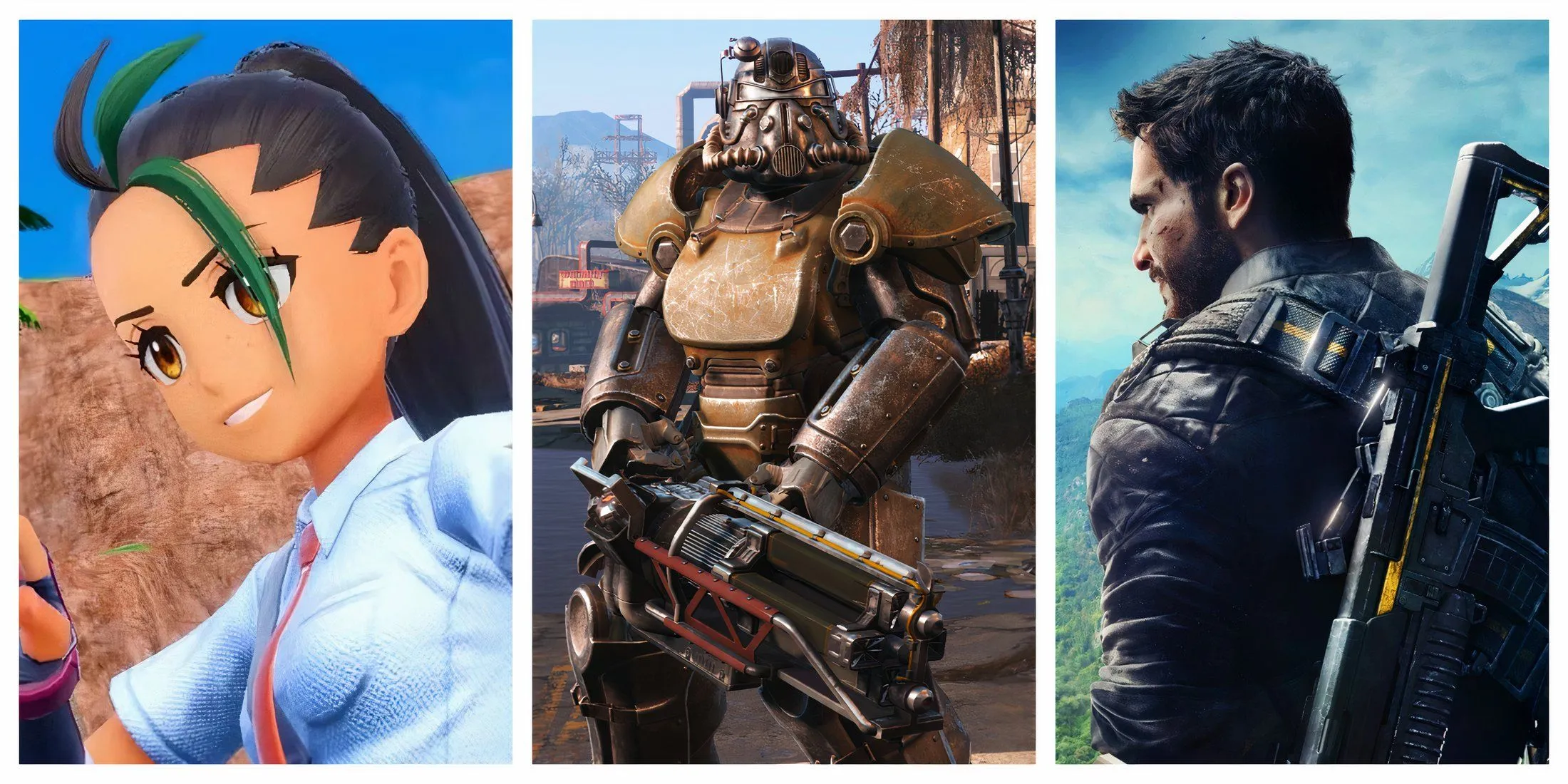 Một nhóm game thế giới mở cần thời gian nghỉ ngơi hoặc đã bị lạm dụng, bao gồm Fallout, Far Cry, và The Elder Scrolls