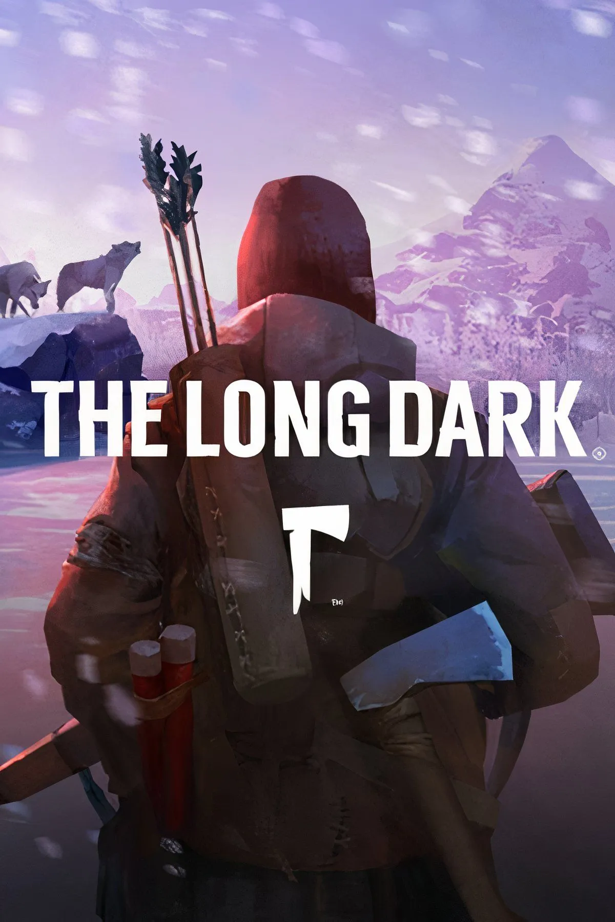 Người sống sót đơn độc giữa cảnh quan tuyết trắng xóa trong The Long Dark, đối mặt với thiên nhiên khắc nghiệt và cô độc.