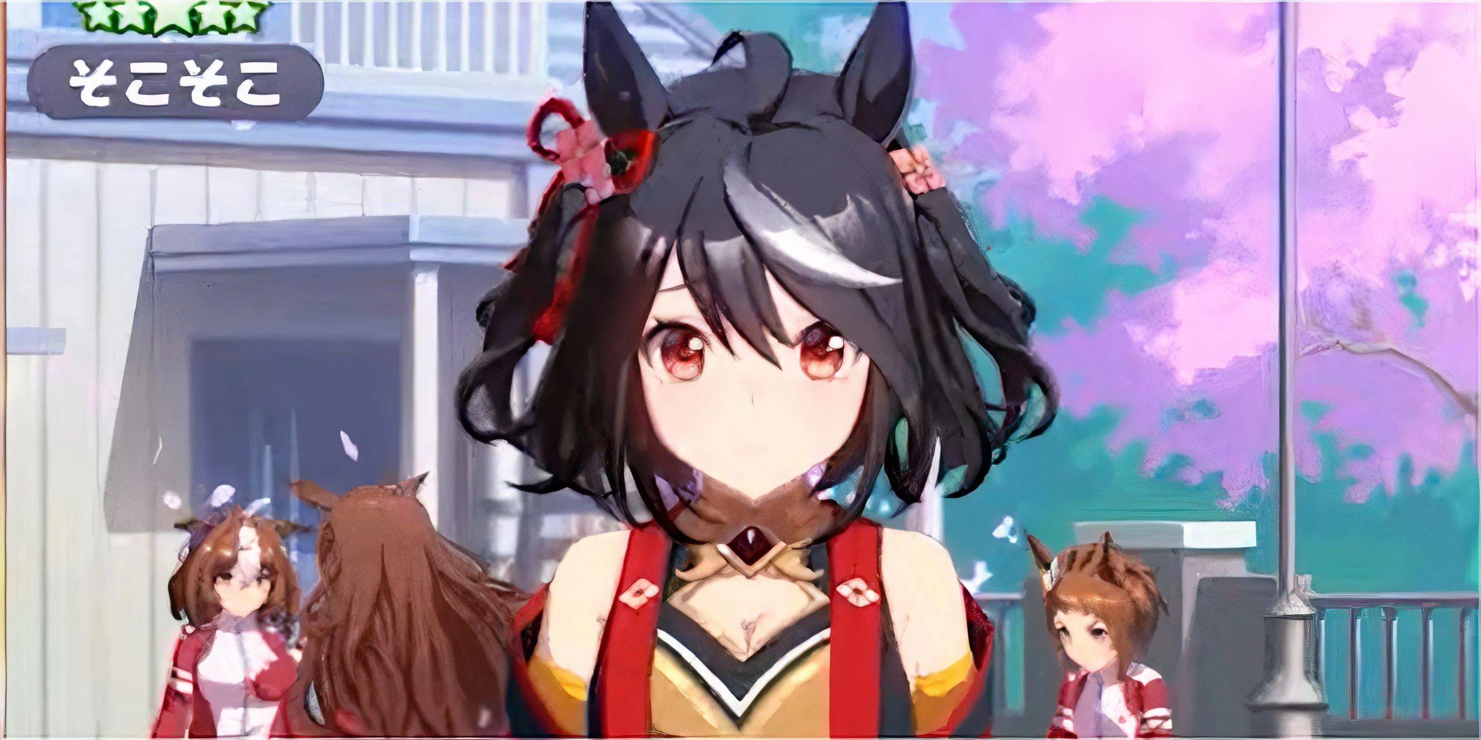 Nhân vật Kitasan Black trong Umamusume: Pretty Derby, một thẻ hỗ trợ Power mạnh mẽ