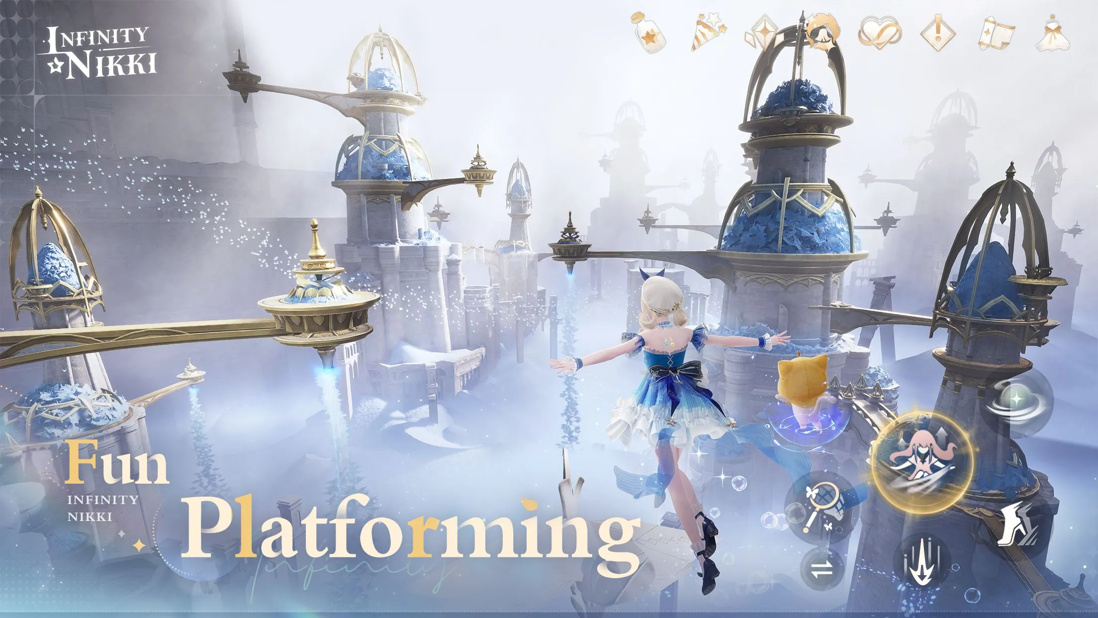 Nikki tương tác với môi trường và các vật phẩm trong game