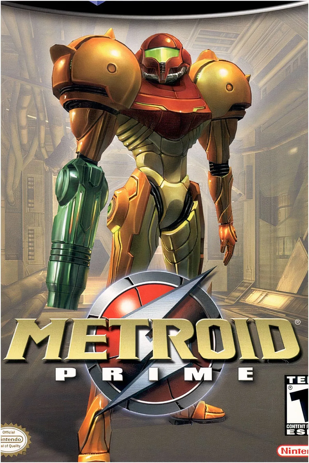 Nữ thợ săn tiền thưởng Samus Aran khám phá hành tinh Tallon IV hoang vắng trong Metroid Prime, thể hiện sự cô lập trong không gian.