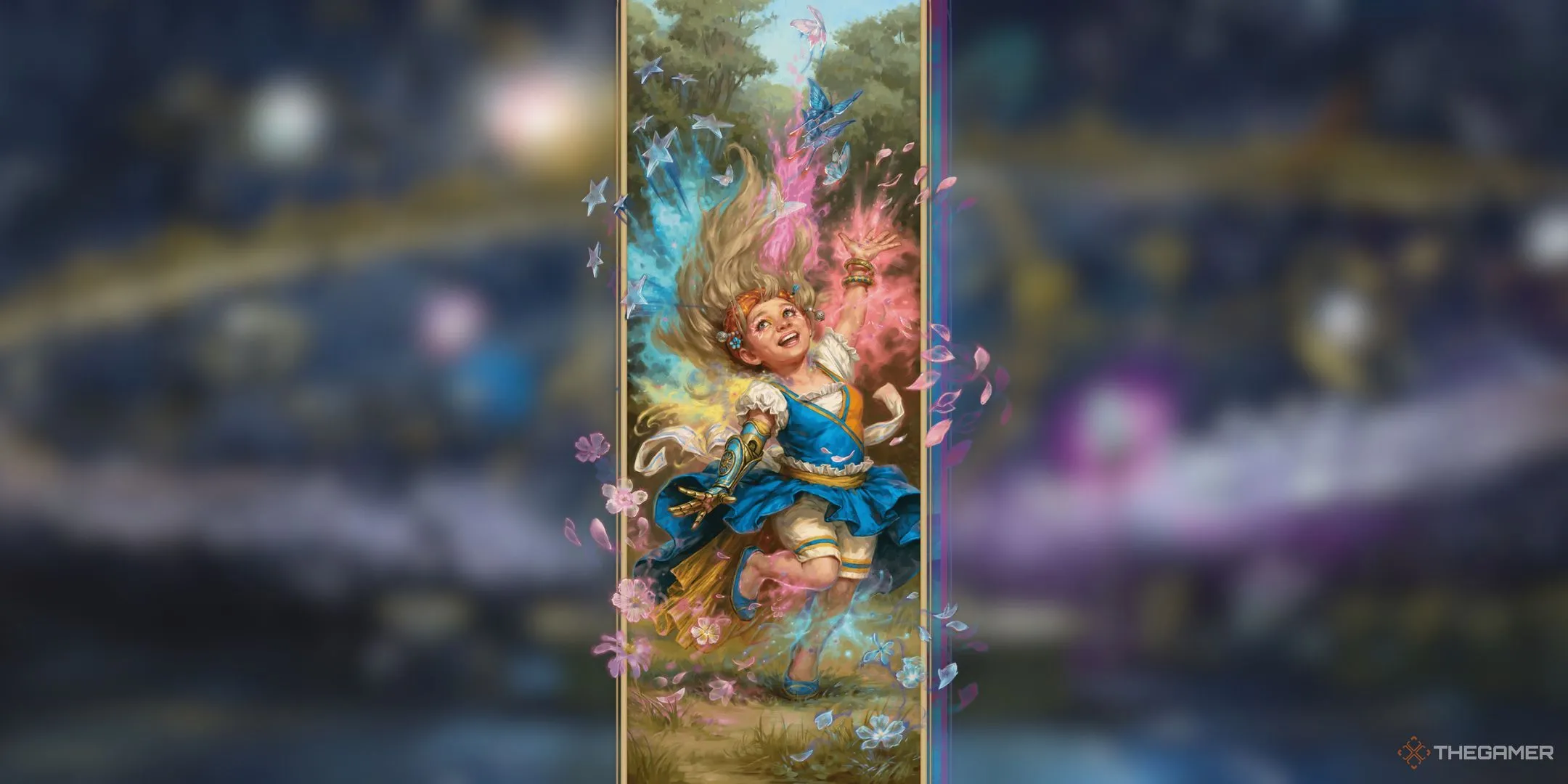 Pháp sư Wild Magic từ Dungeons &amp; Dragons thể hiện sức mạnh phép thuật hoang dã, khó lường.