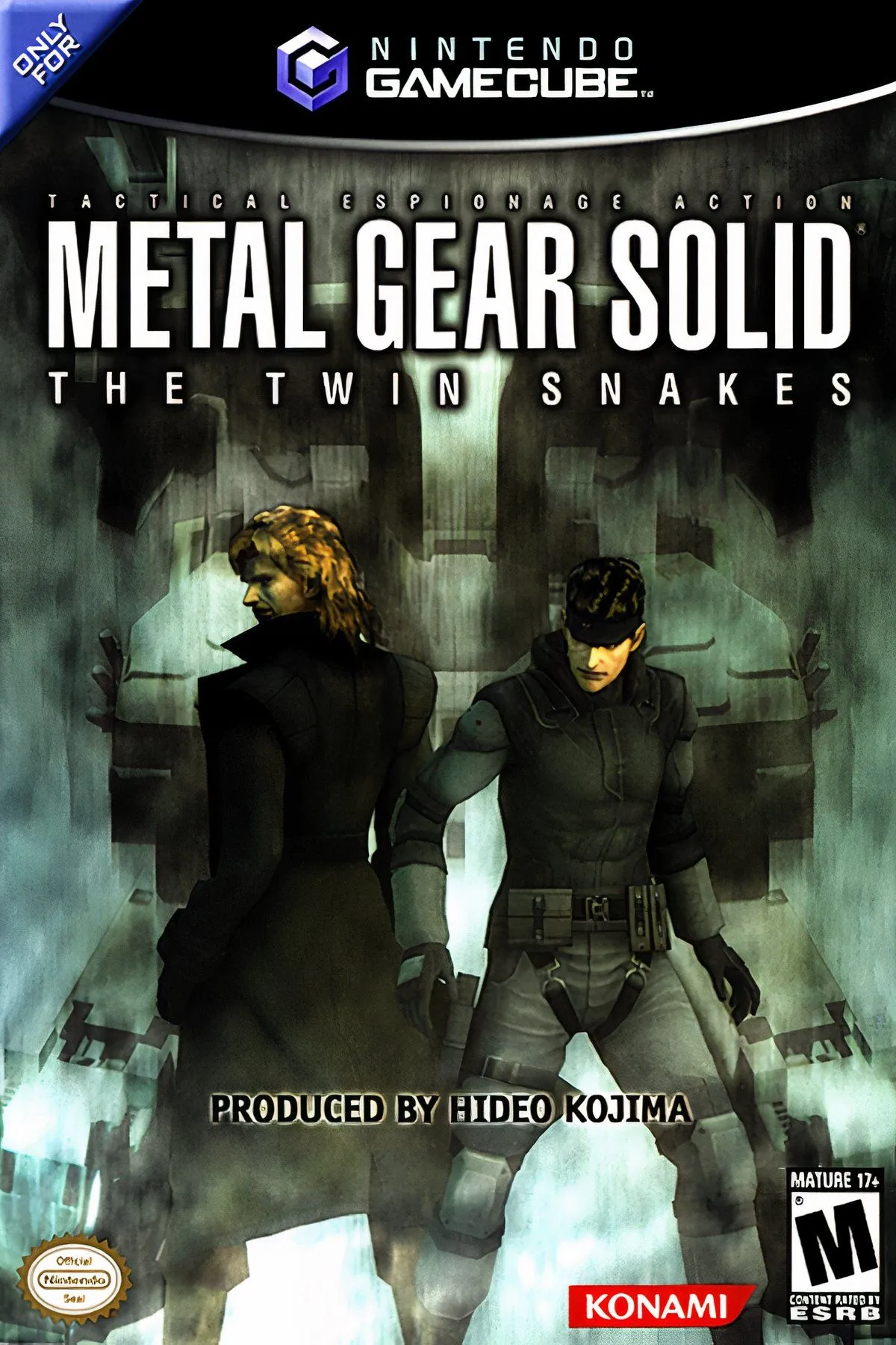 Solid Snake trong Metal Gear Solid: The Twin Snakes, thể hiện đồ họa được nâng cấp