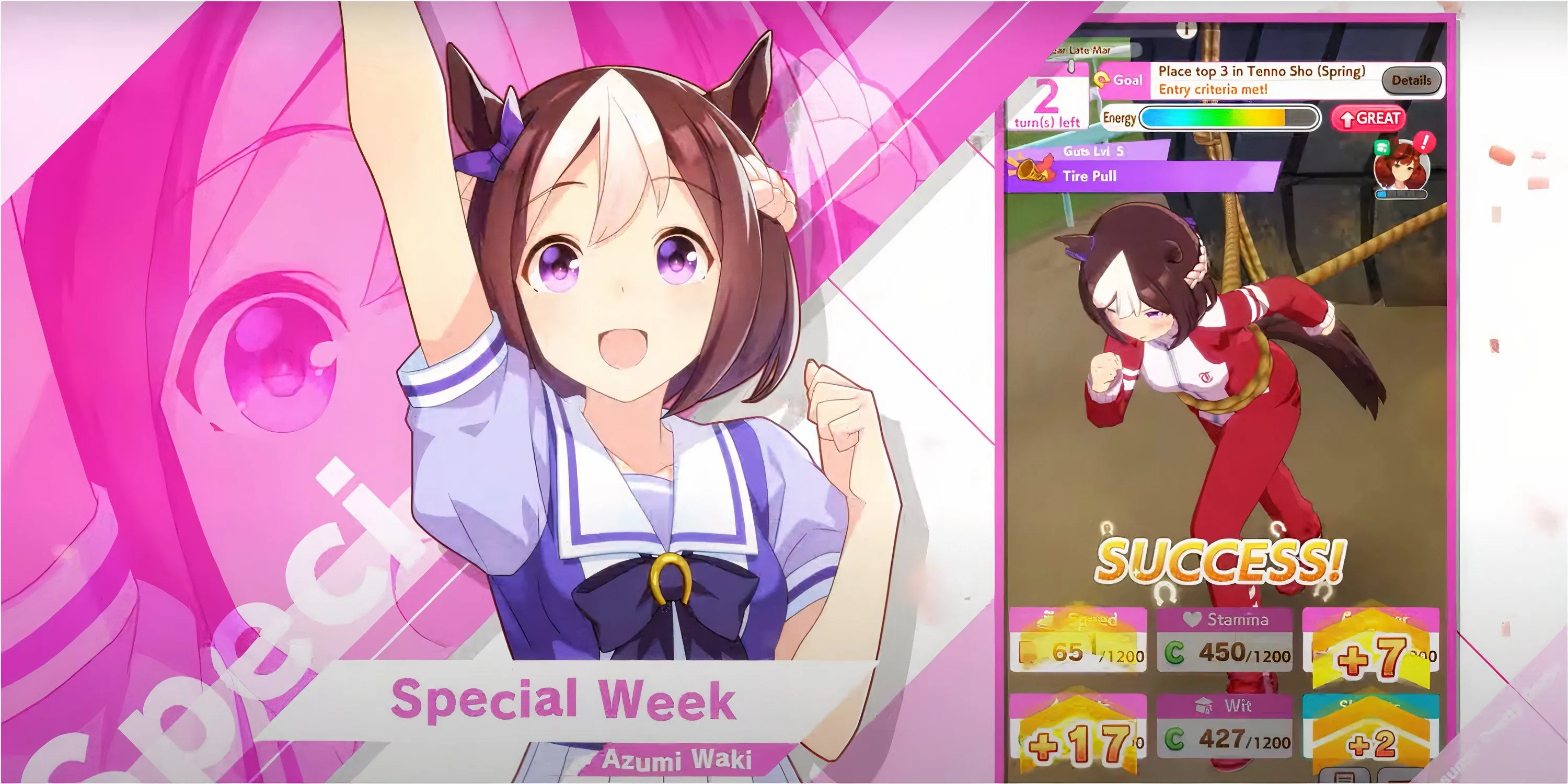Special Week, một Support Card Speed quan trọng cho Air Groove trong Umamusume