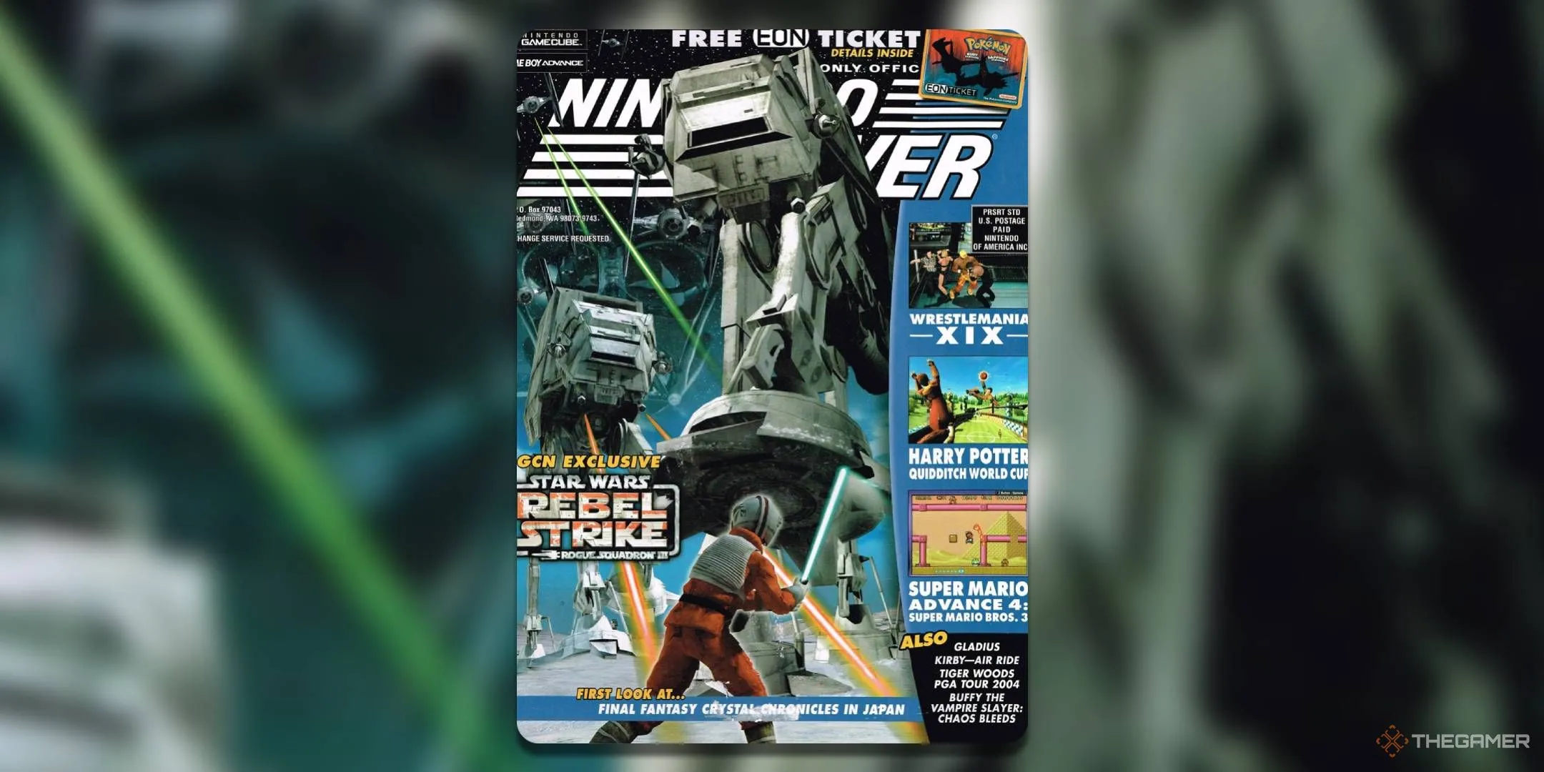 Tạp chí Nintendo Power số 173 tháng 11 năm 2003, với tựa game Star Wars Rebel Strike trên bìa