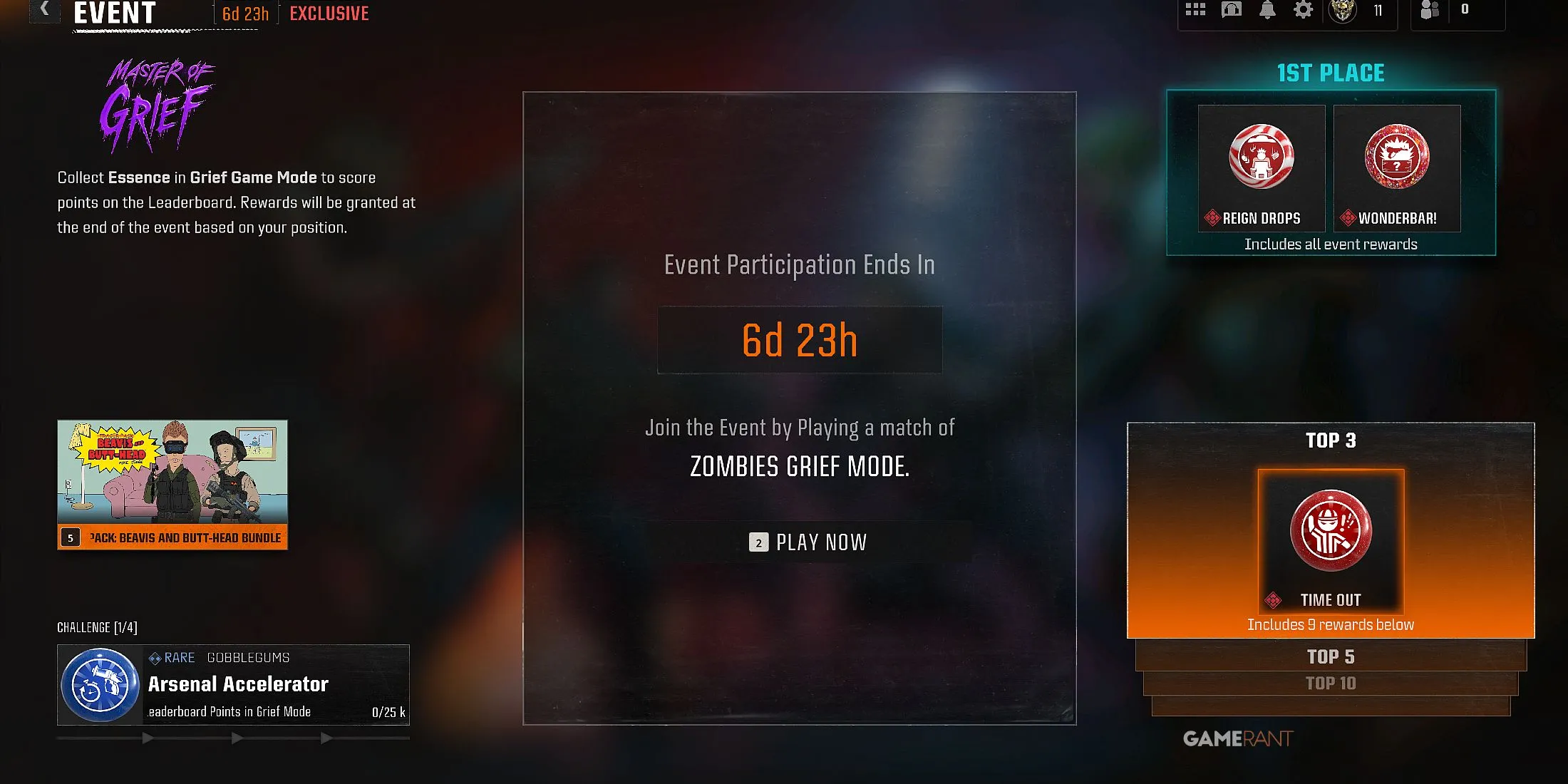 Tổng hợp các phần thưởng GobbleGum hấp dẫn từ sự kiện Master of Grief trong Black Ops 6 Zombies.