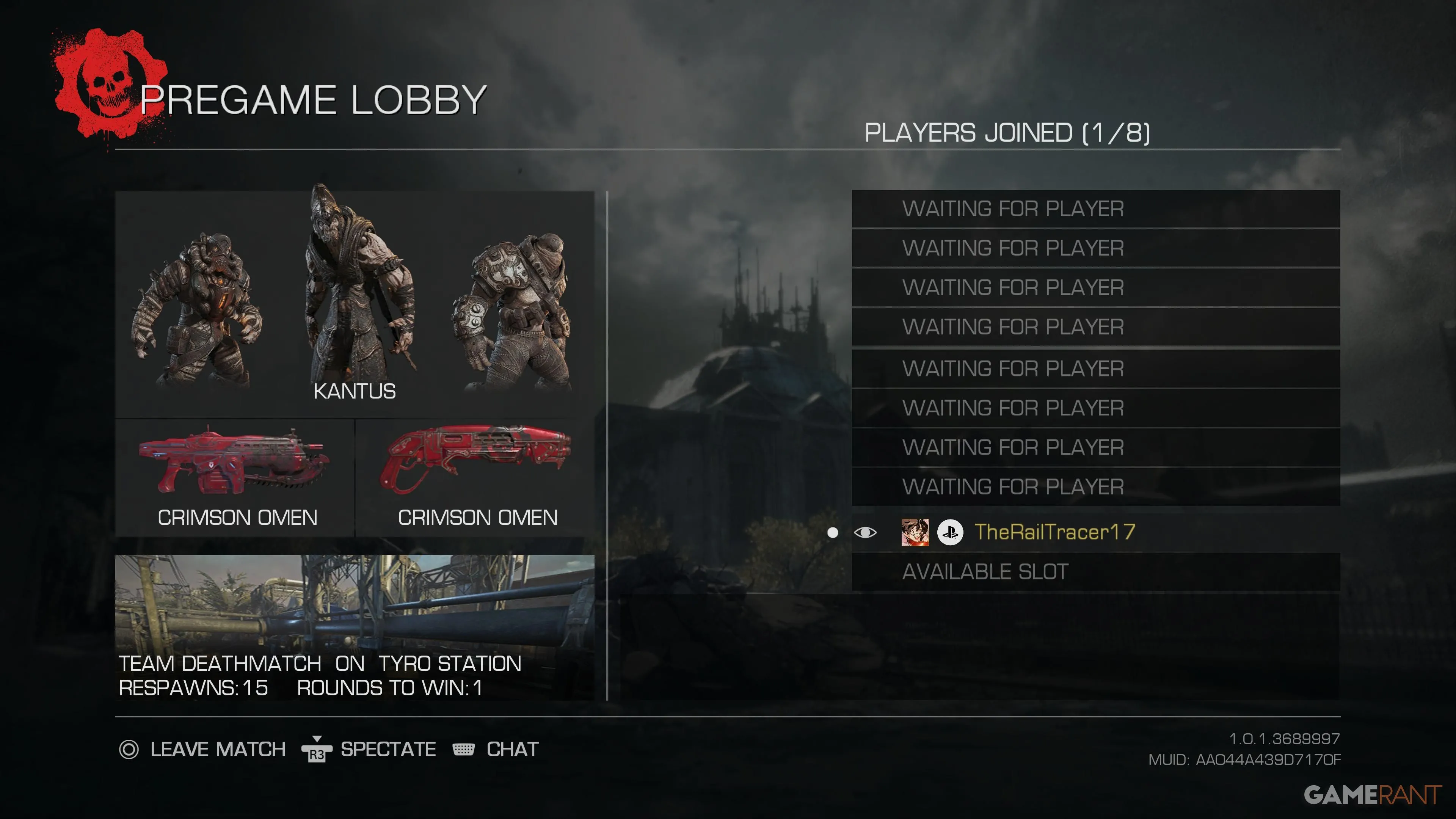 Các loại skin và cách mở khóa trong chế độ multiplayer Gears of War Reloaded, phản ánh trải nghiệm online