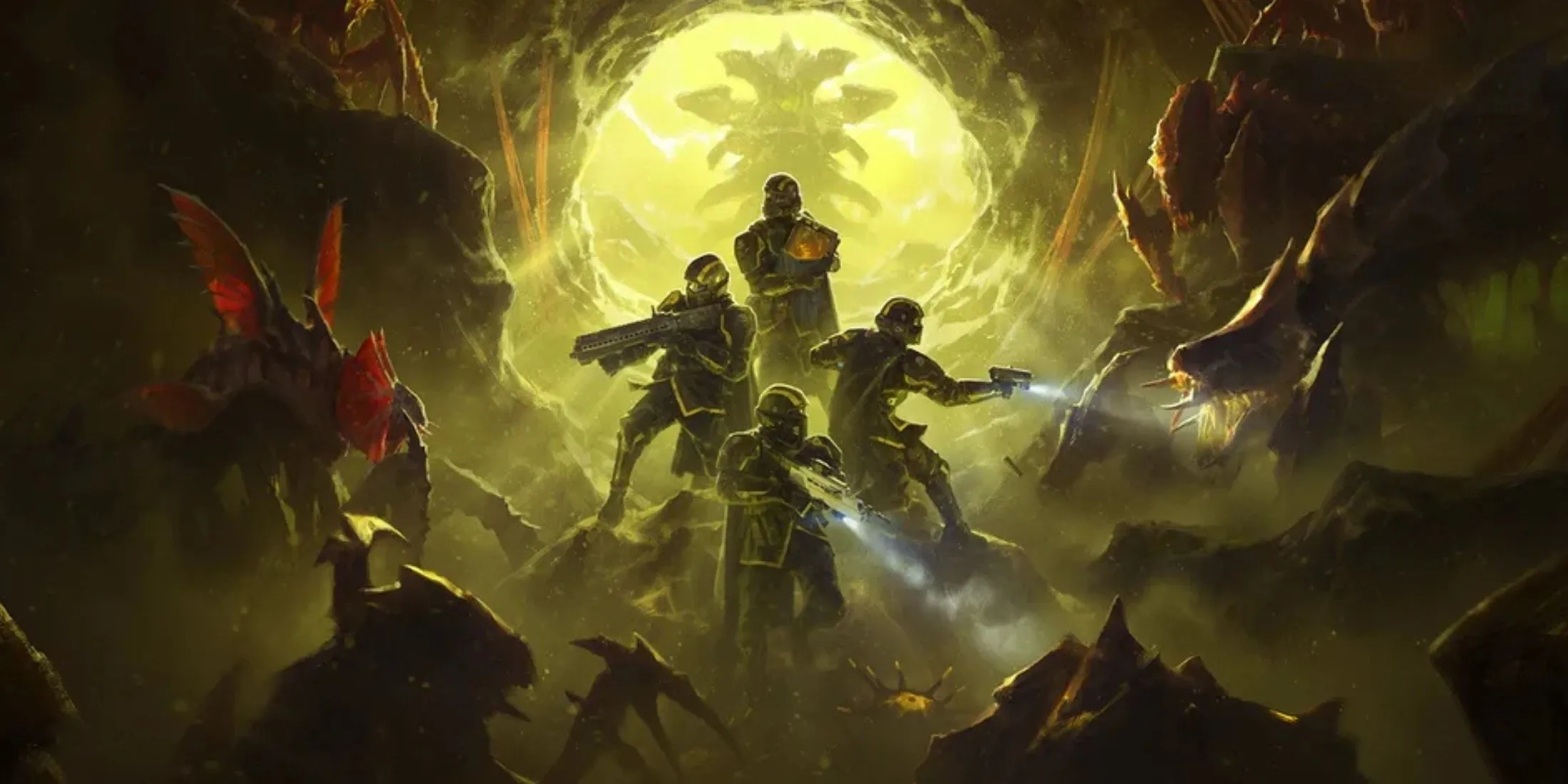Hình ảnh minh họa cập nhật game Helldivers 2, nhấn mạnh lợi ích của Warp Pack đối với người chơi đơn.