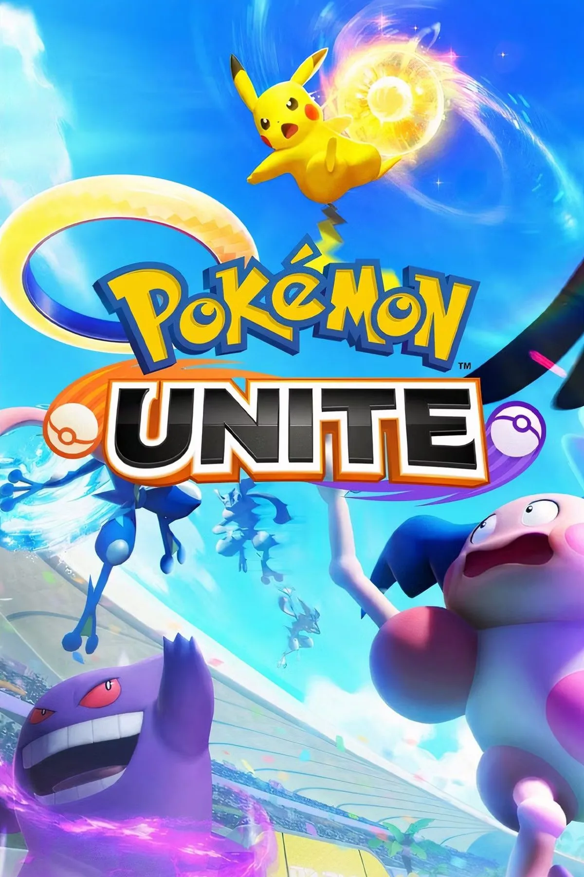 Nghệ thuật bìa game Pokemon Unite