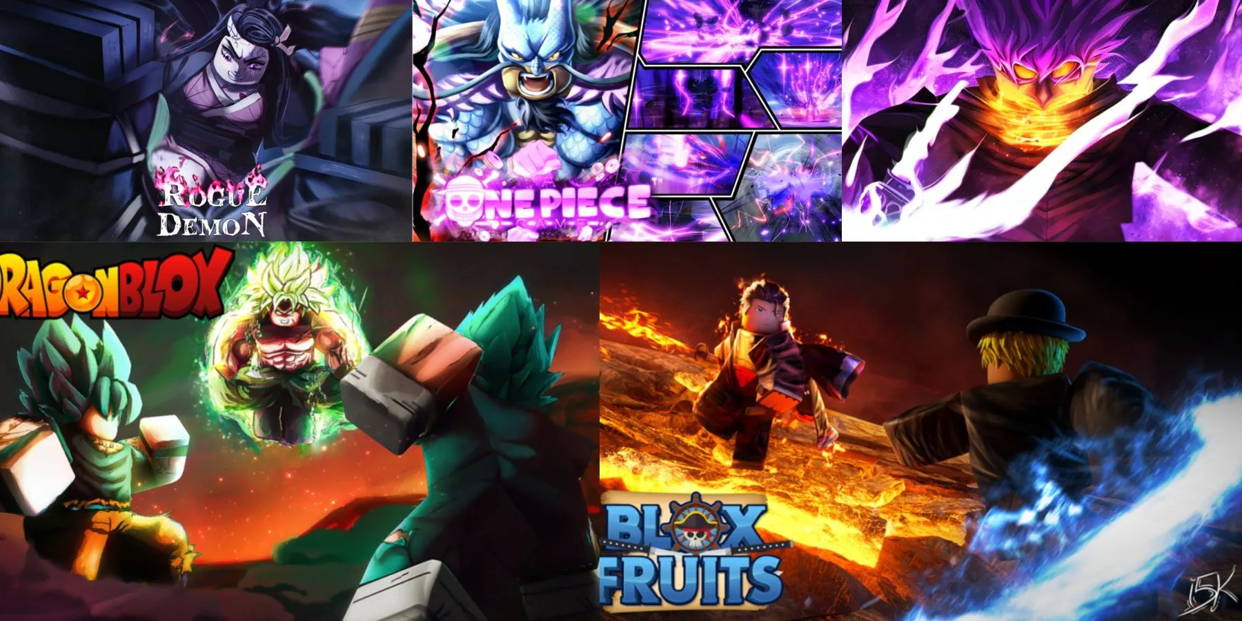 Nhóm nhân vật ninja trong Ninja Legends với đồ họa sắc nét, giới thiệu các tựa game đối kháng Roblox tương tự.
